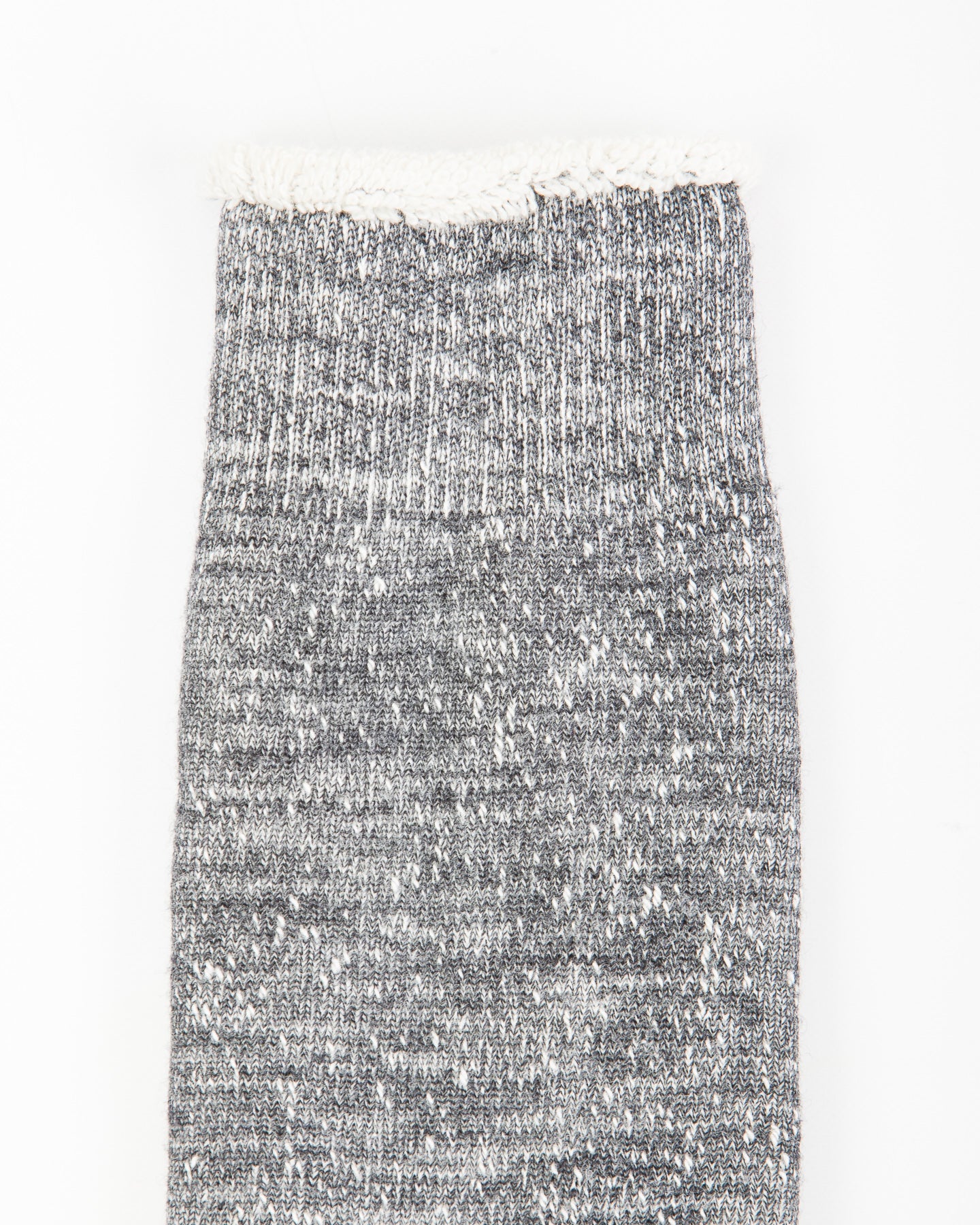 RoToTo Double Face Merino/Organic Cotton Socks - Charcoal - Standard & Strange