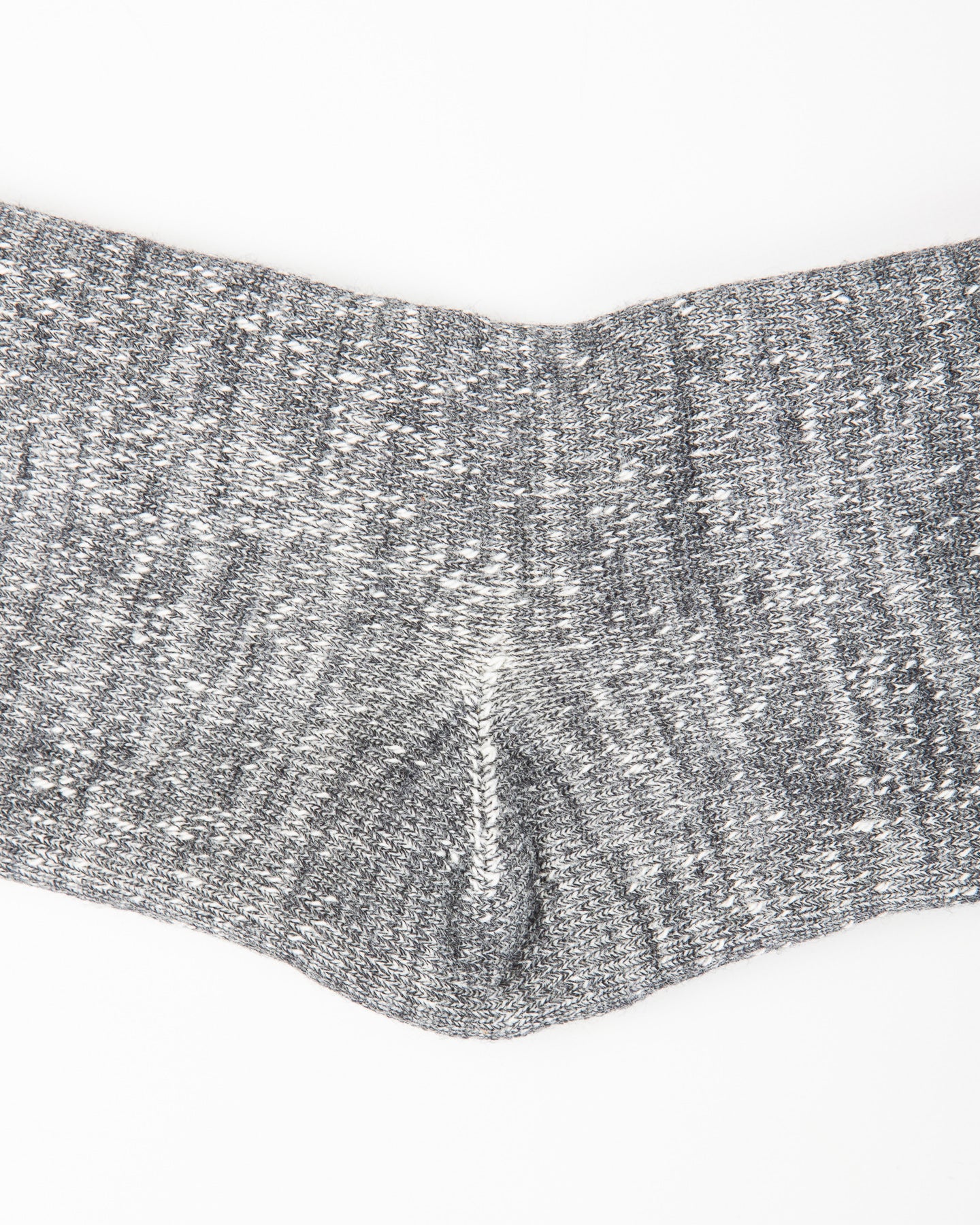 RoToTo Double Face Merino/Organic Cotton Socks - Charcoal - Standard & Strange