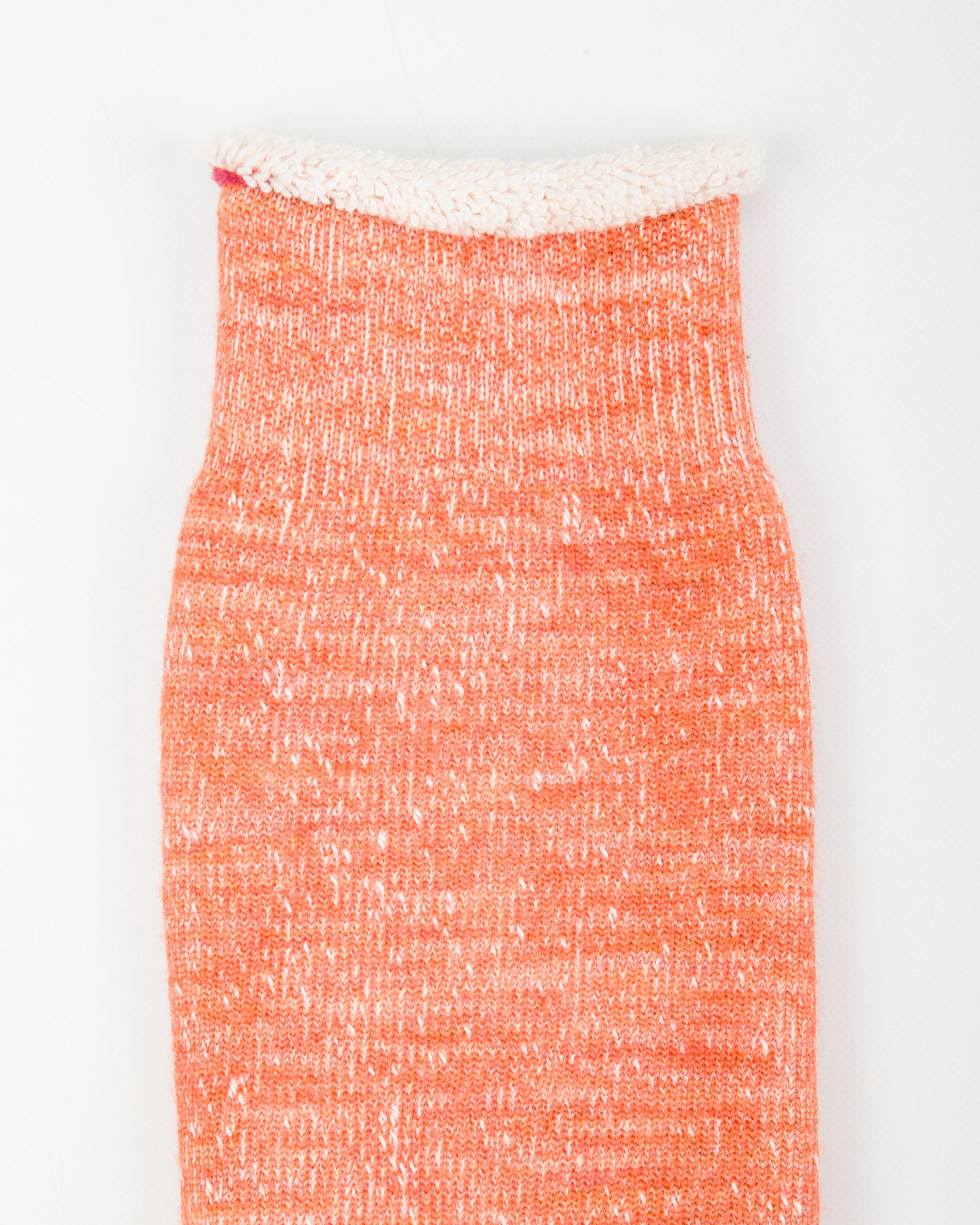 RoToTo Double Face Merino/Organic Cotton Socks - Orange - Standard & Strange