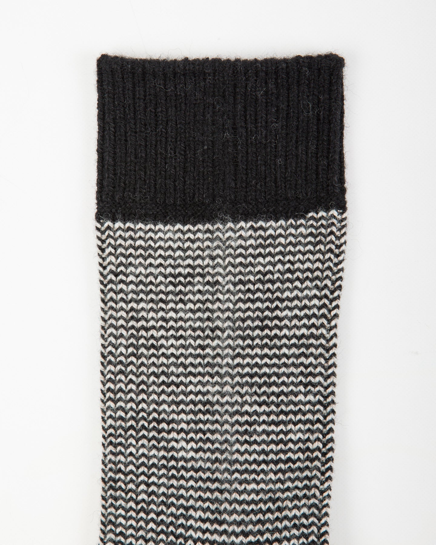 RoToTo Recycled Cotton/Wool Daily 3-pack Socks - Black/Gray - Standard & Strange