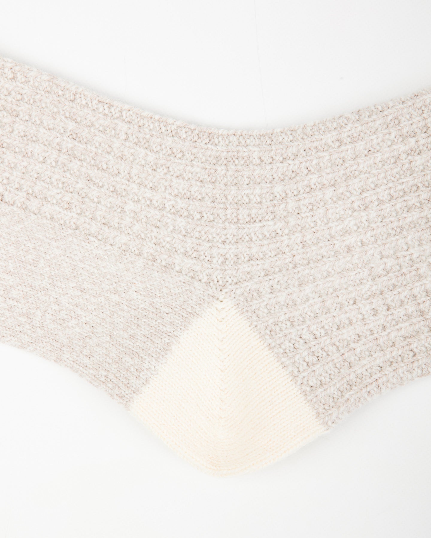 RoToTo Recycled Cotton/Wool Daily 3-pack Socks - Gray/Off White - Standard & Strange