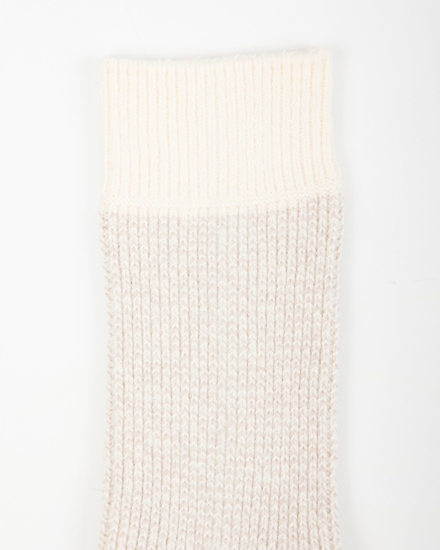 RoToTo Recycled Cotton/Wool Daily 3-pack Socks - Off White/Gray - Standard & Strange