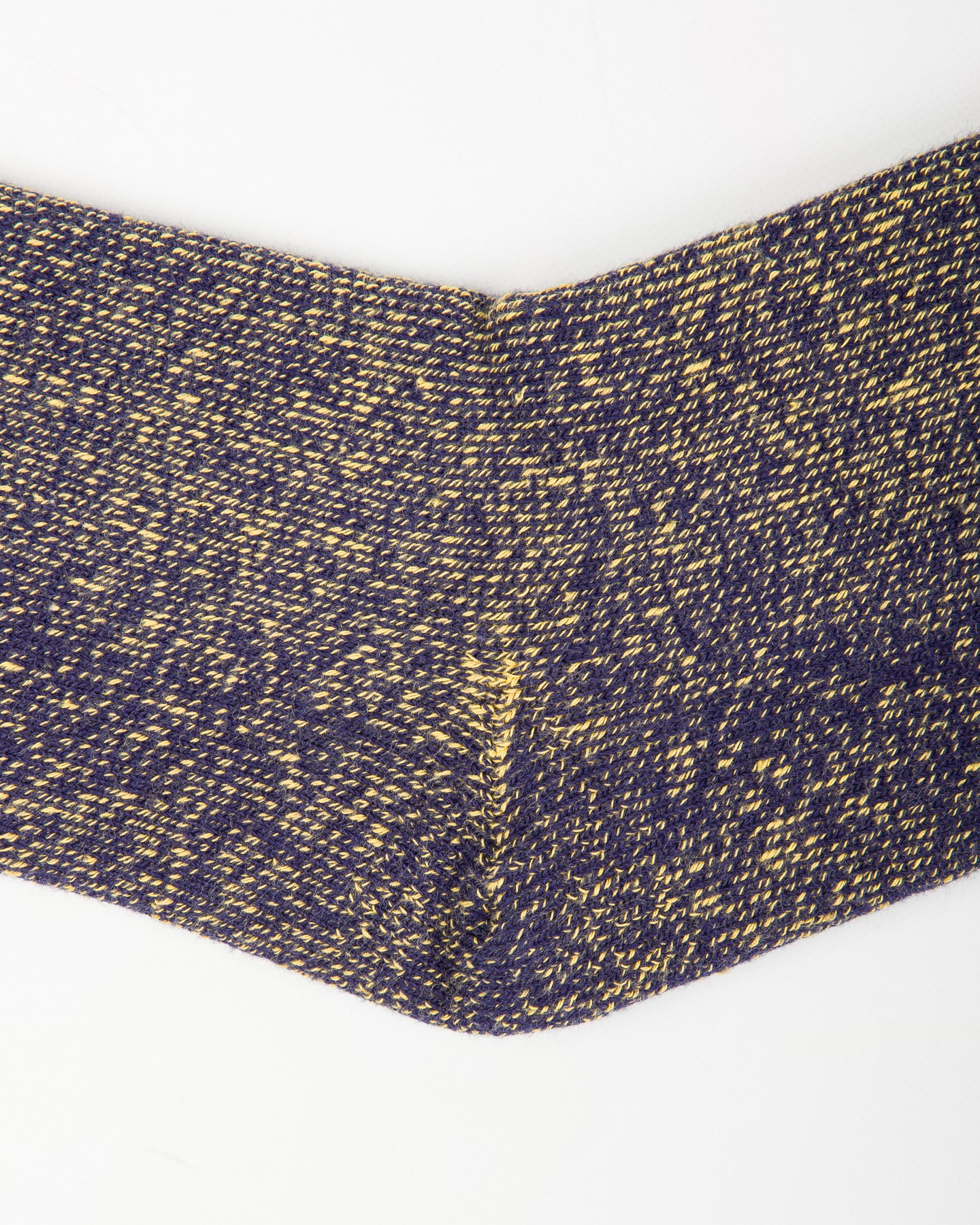 RoToTo Reversible Pile Socks - Navy/Yellow - Standard & Strange