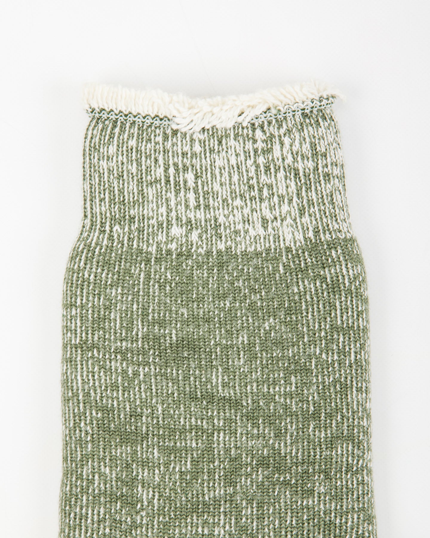 RoToTo Shaggy Pile Room Socks - Moss Green - Standard & Strange