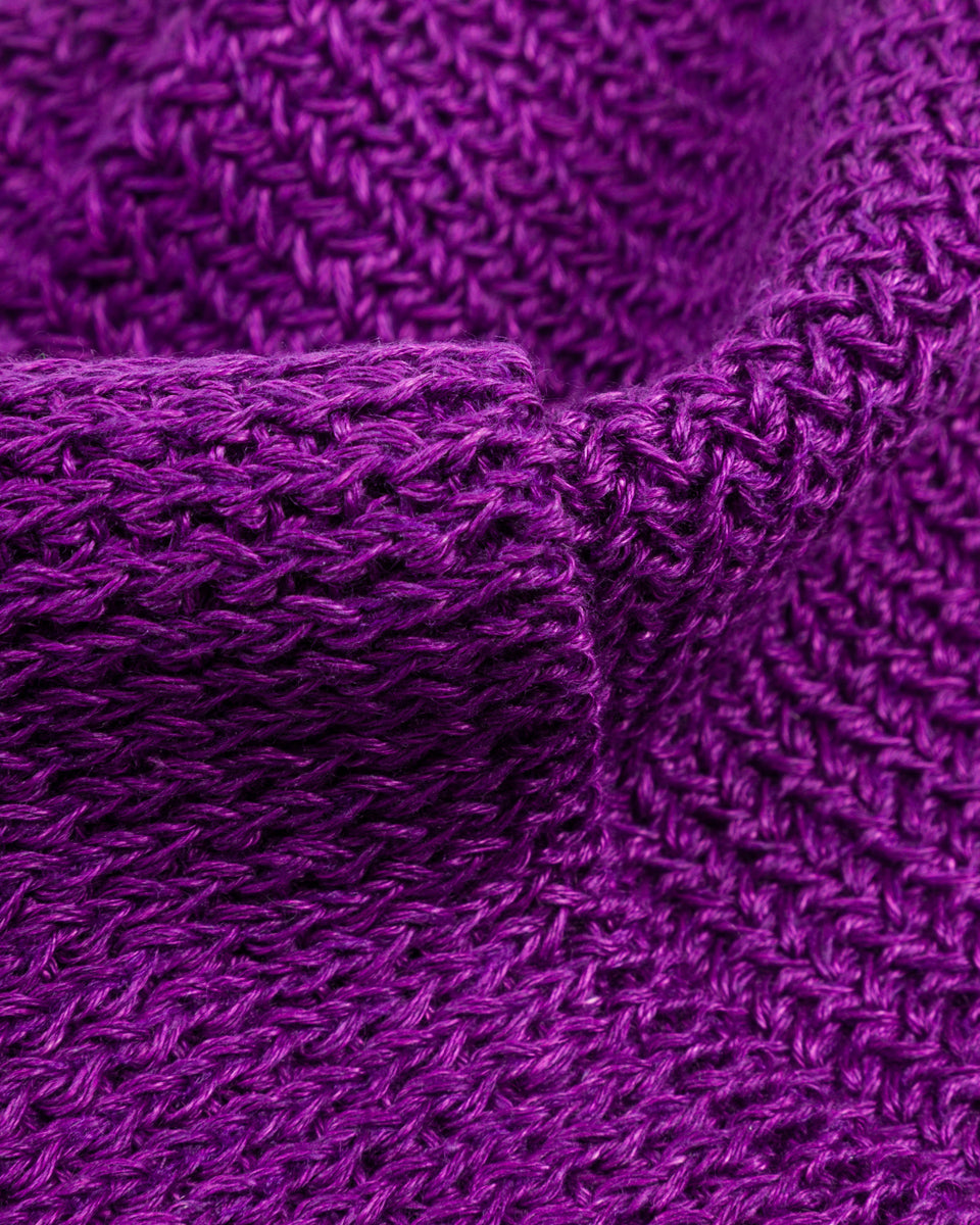 Standard & Strange Linen Watch Cap - Purple - Standard & Strange