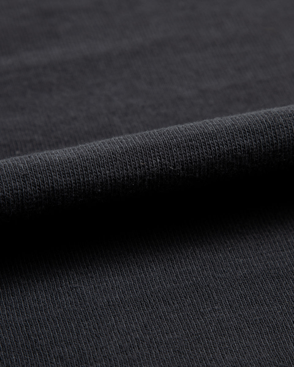 Standard & Strange Wakayama Special Loopwheel Tee - Black - Standard & Strange