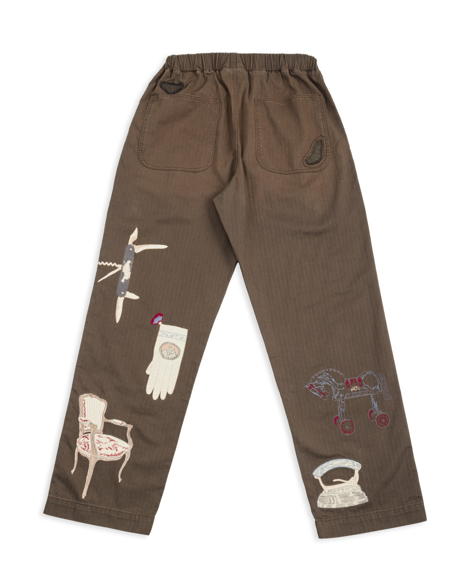 Samuel Zelig Antique Pant - Black - Standard & Strange