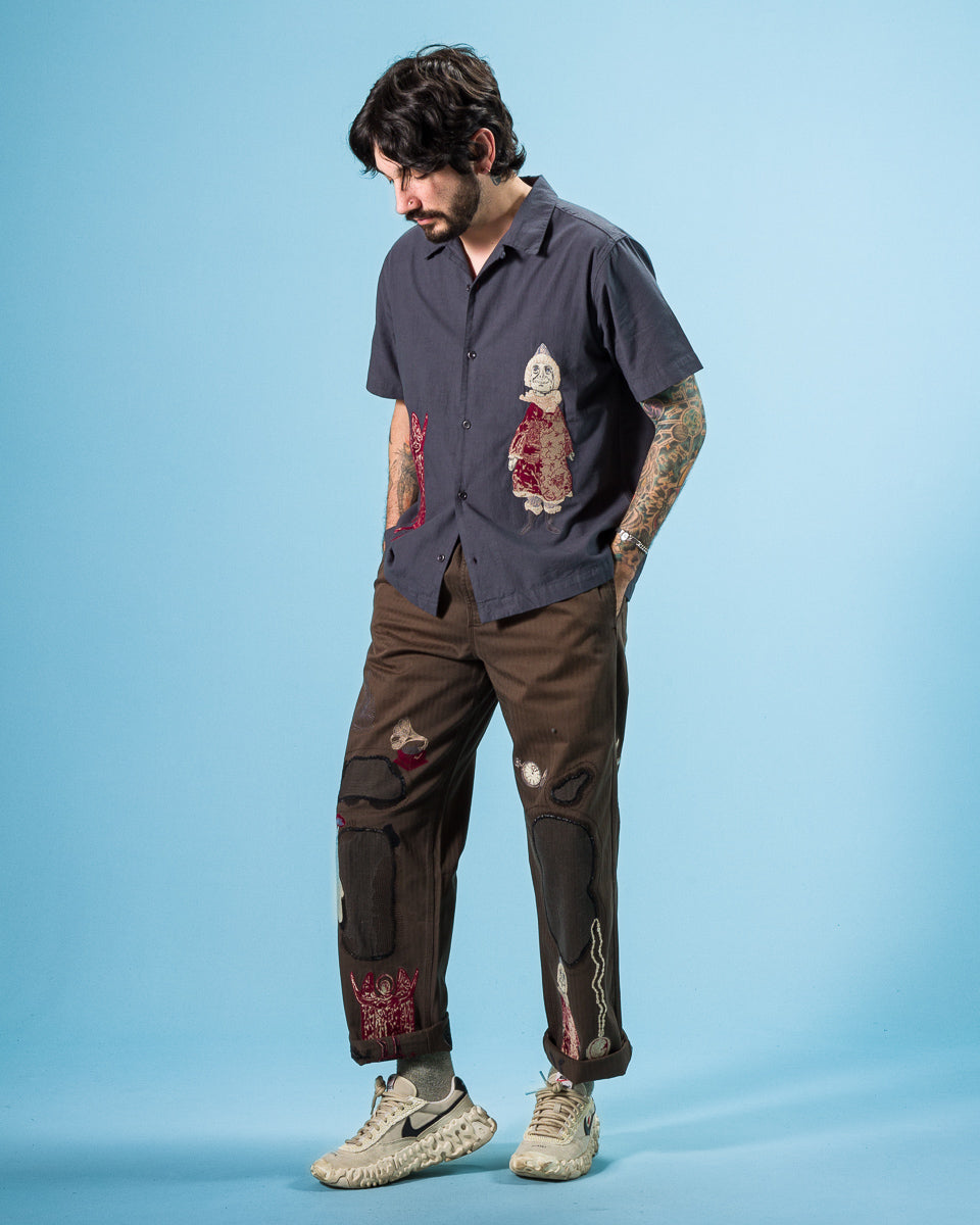 Samuel Zelig Antique Pant - Black - Standard & Strange