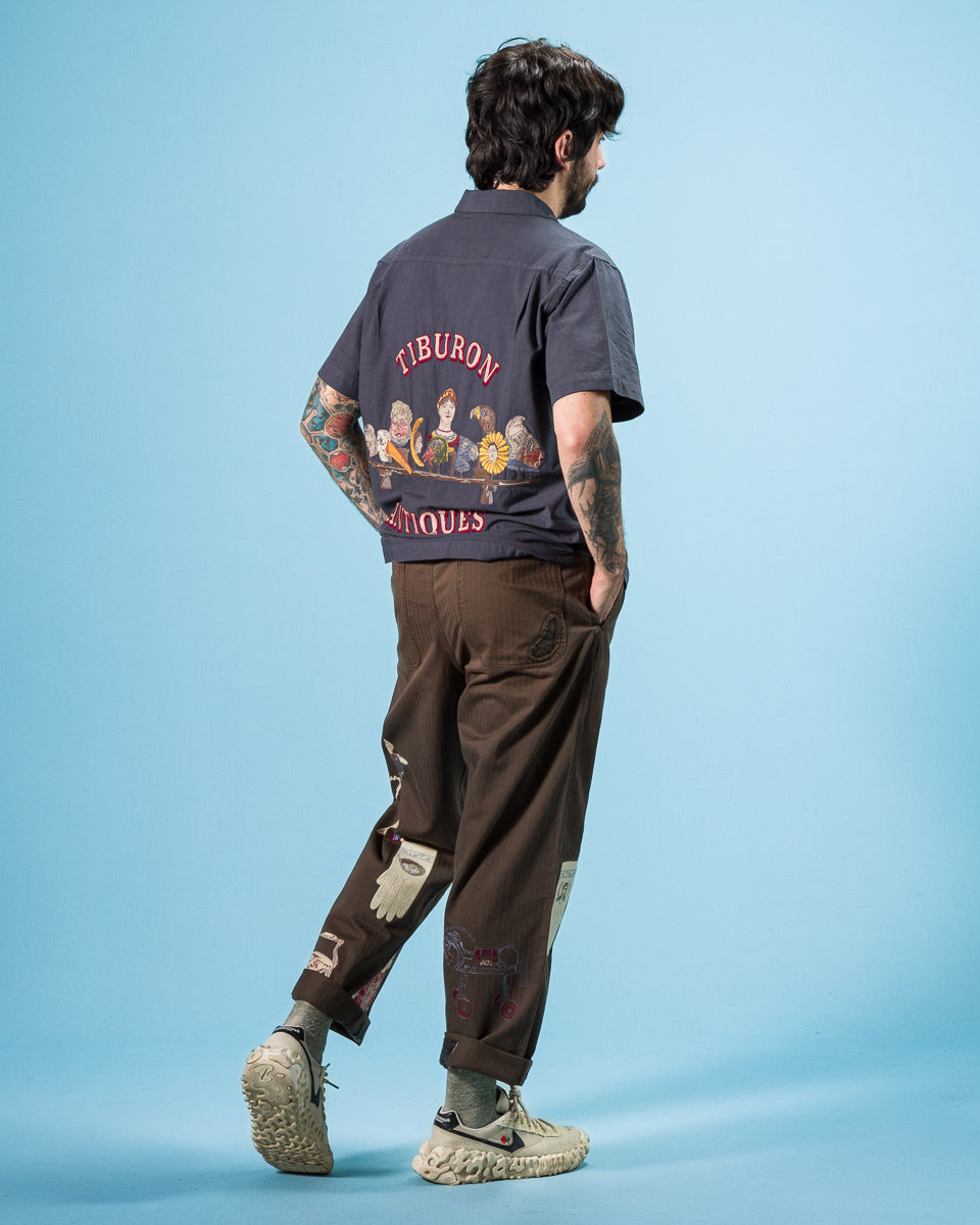 Samuel Zelig Antique Pant - Black - Standard & Strange