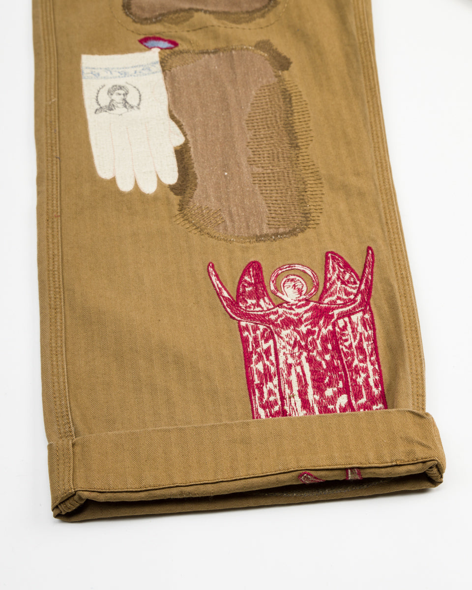 Samuel Zelig Antique Pant - Brown - Standard & Strange