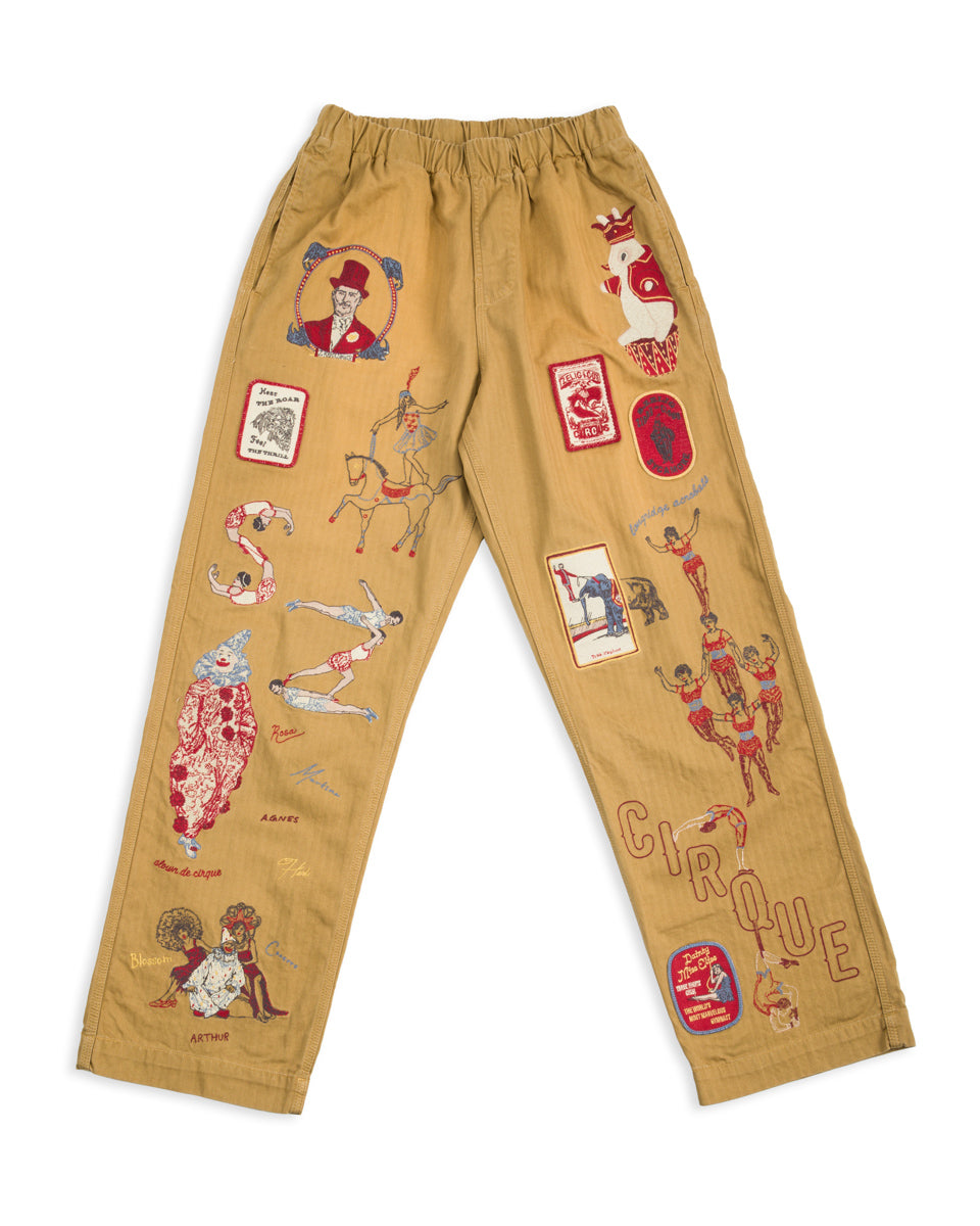 Samuel Zelig Circus Pant - Khaki - Standard & Strange