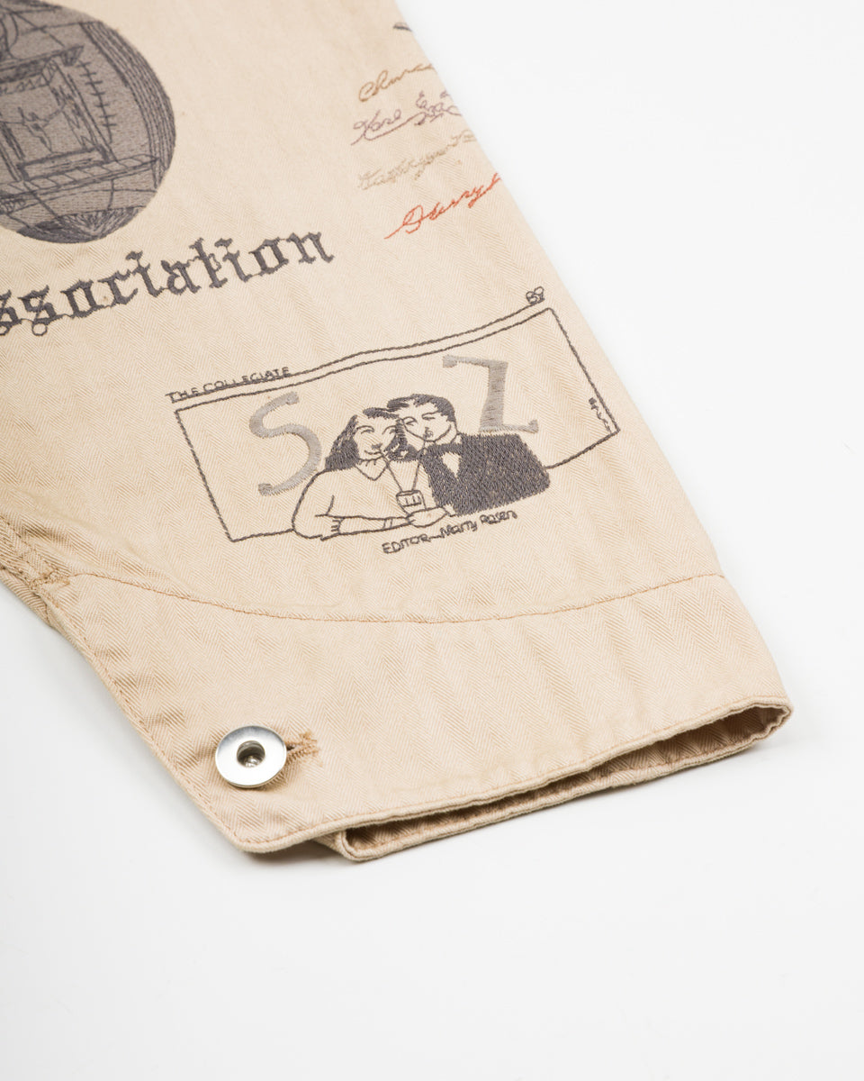 Samuel Zelig Yearbook Jacket - Smoke Taupe - Standard & Strange