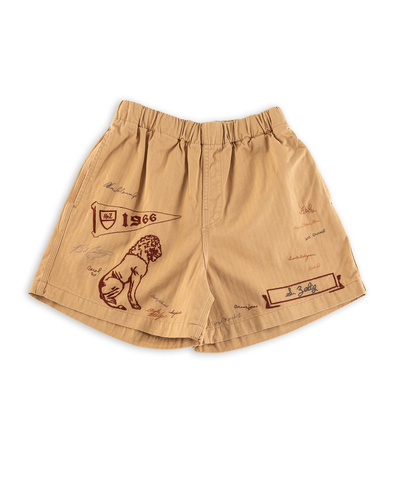 Samuel Zelig Yearbook Short - Khaki - Standard & Strange