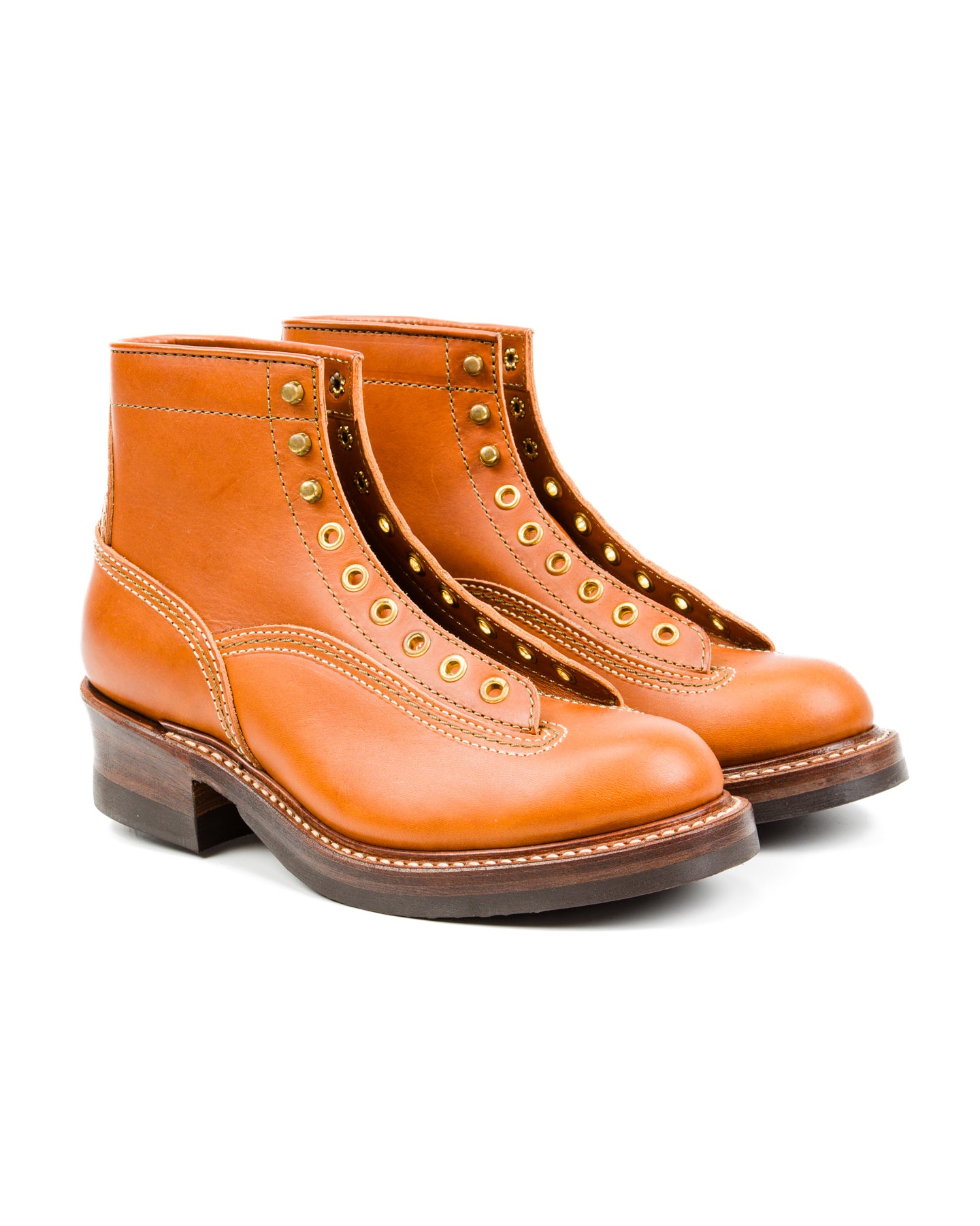 Scratch & Dent] Donkey Puncher Boots - Cognac Badalassi 7