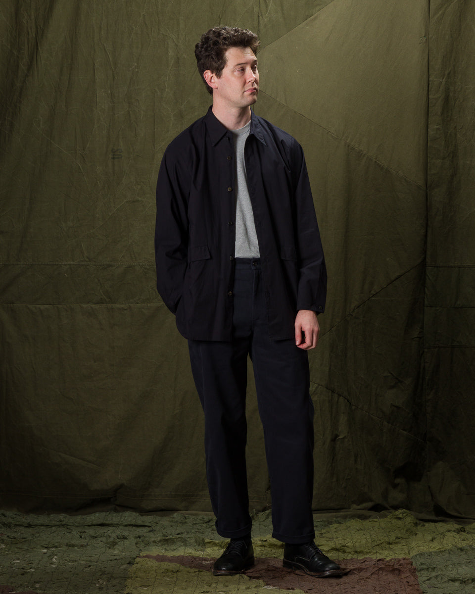 Senui Cover Shirt - Navy Seaisland Cotton - Standard & Strange