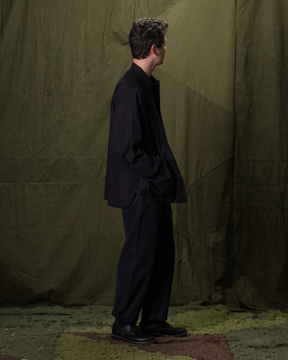 Senui Cover Shirt - Navy Seaisland Cotton - Standard & Strange