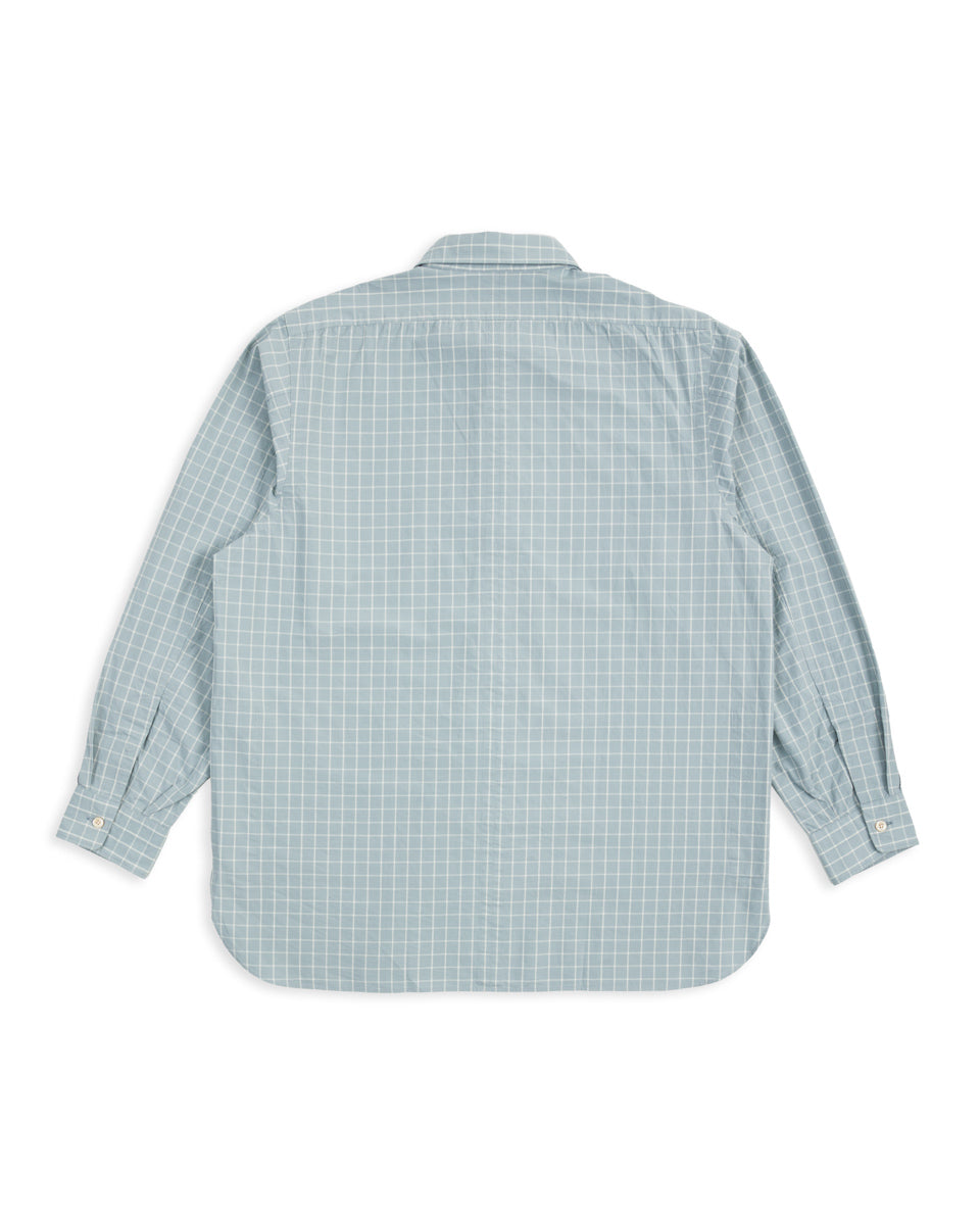 Senui OG Typewriter Check Shirt - Ice Blue - Standard & Strange