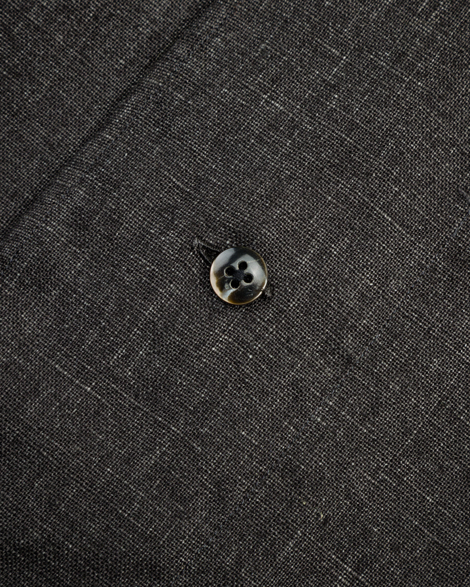 Senui Vintage Japanese Linen Shirt - Dark Grey - Standard & Strange