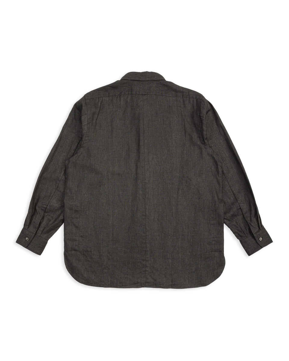 Senui Vintage Japanese Linen Shirt - Dark Grey - Standard & Strange