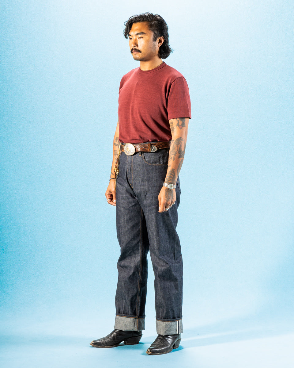 Standard & Strange Wakayama Special Loopwheel Tee - Azuki - Standard & Strange