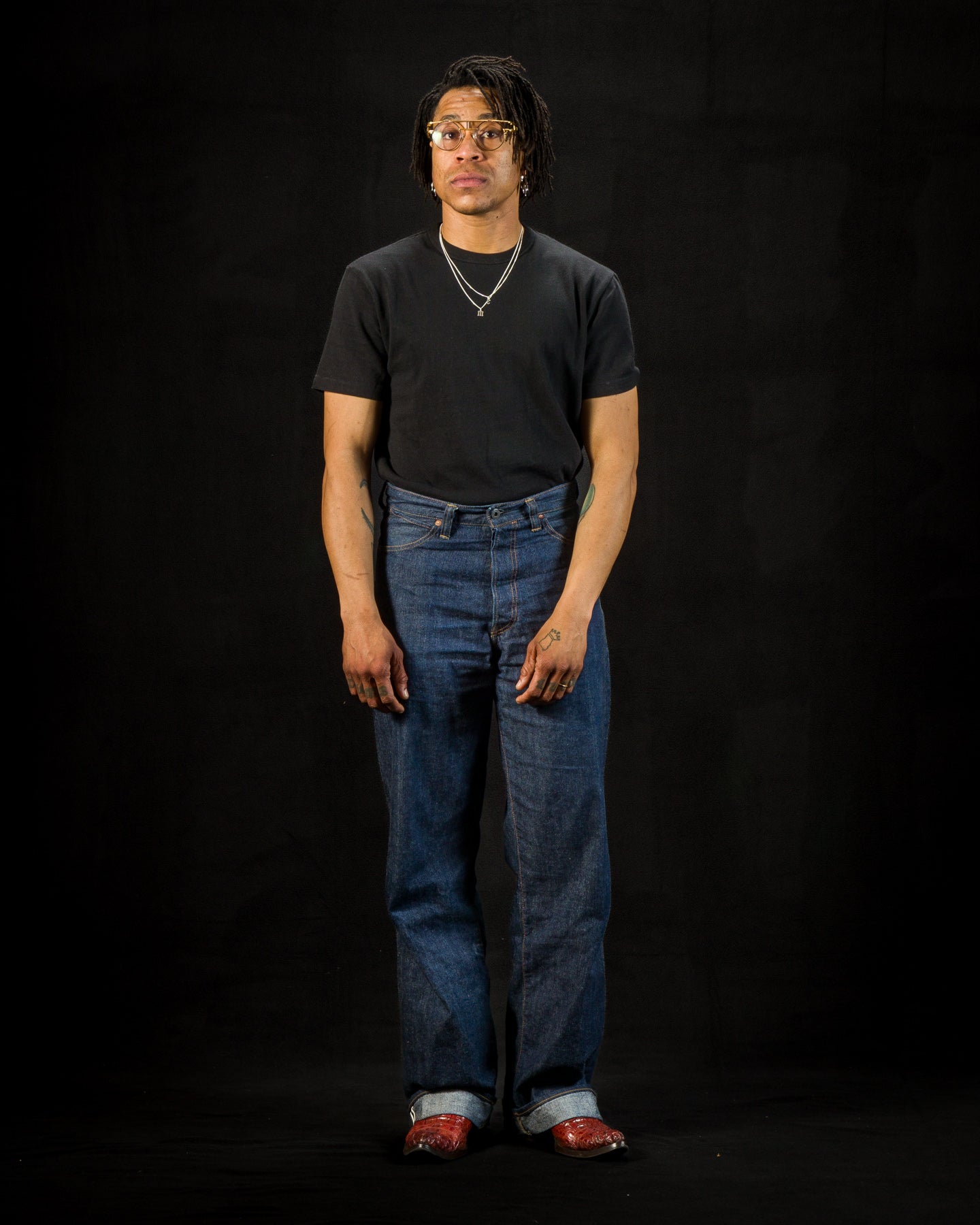 Standard & Strange Wakayama Special Loopwheel Tee - Black - Standard & Strange