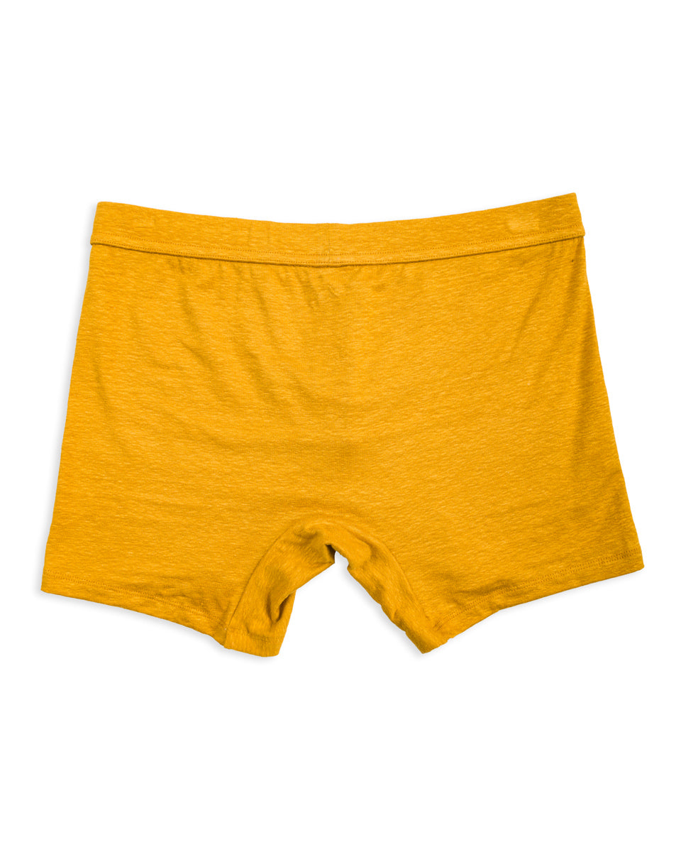 TA-CT Cervin Boxer Briefs - Saffron Linen Jersey - Standard & Strange