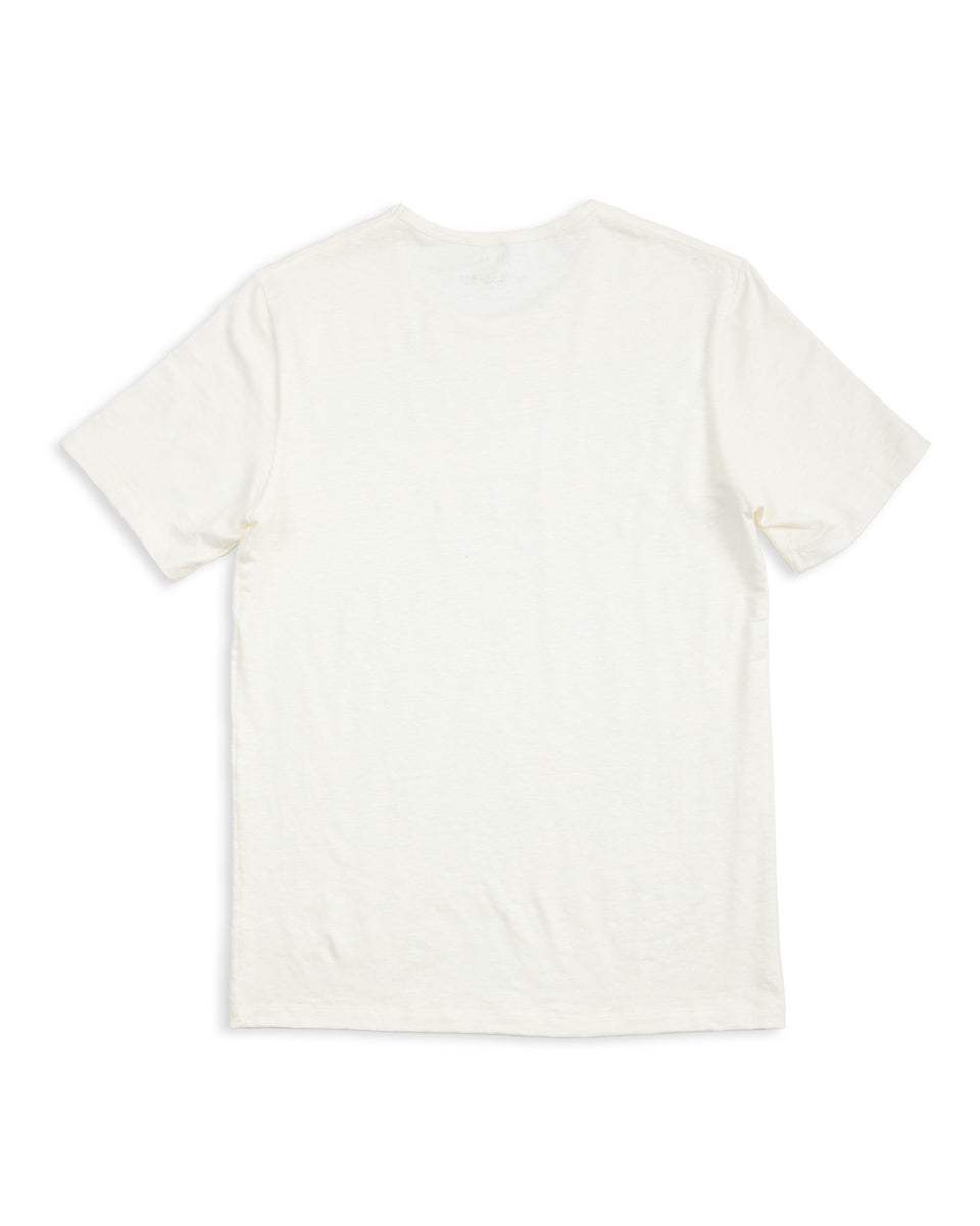 TA-CT Kern T-Shirt - Off-White Linen Jersey - Standard & Strange