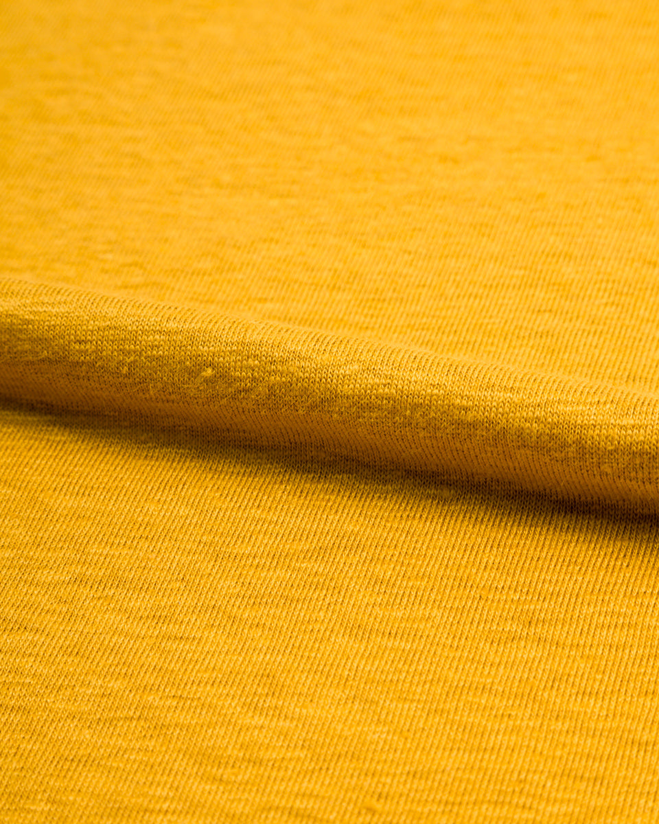 TA-CT Kern T-Shirt - Saffron Linen Jersey - Standard & Strange