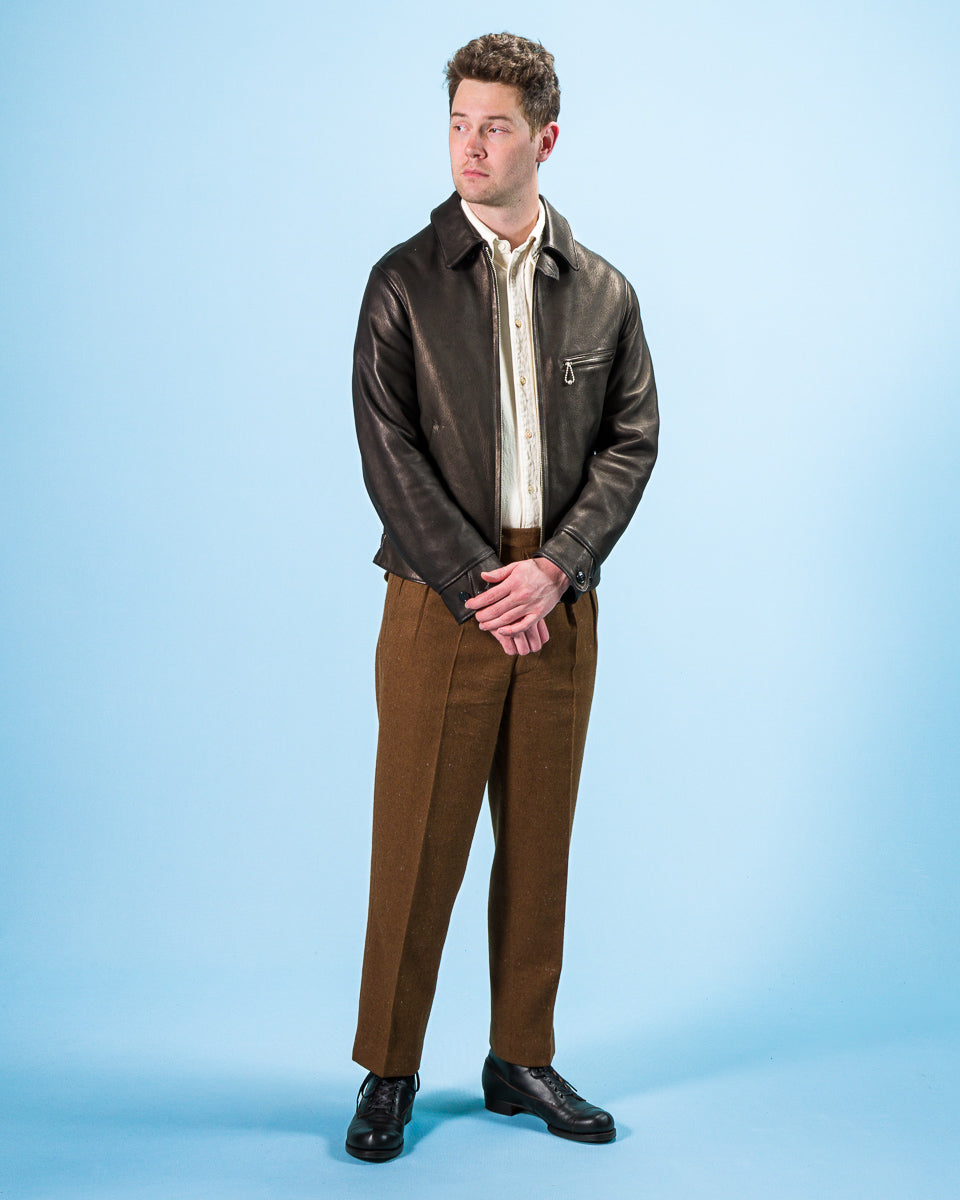 The 2 Monkeys Boots Vaudeville Boot - Black Shinki Horsehide - Standard & Strange