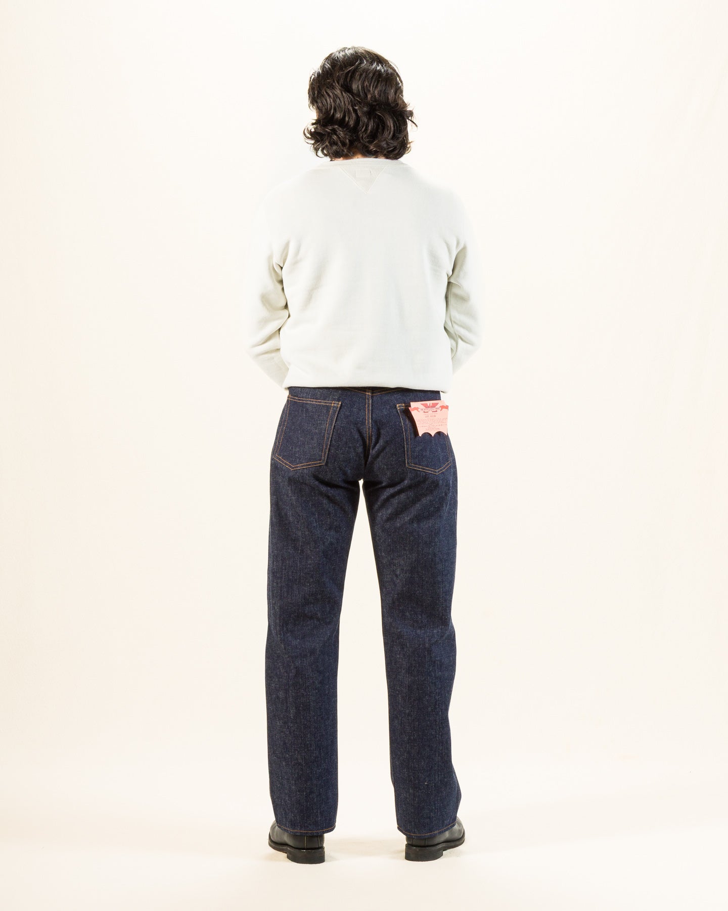 The Real McCoy's 10 oz Loopwheel Crewneck Sweatshirt - Milk - Standard & Strange