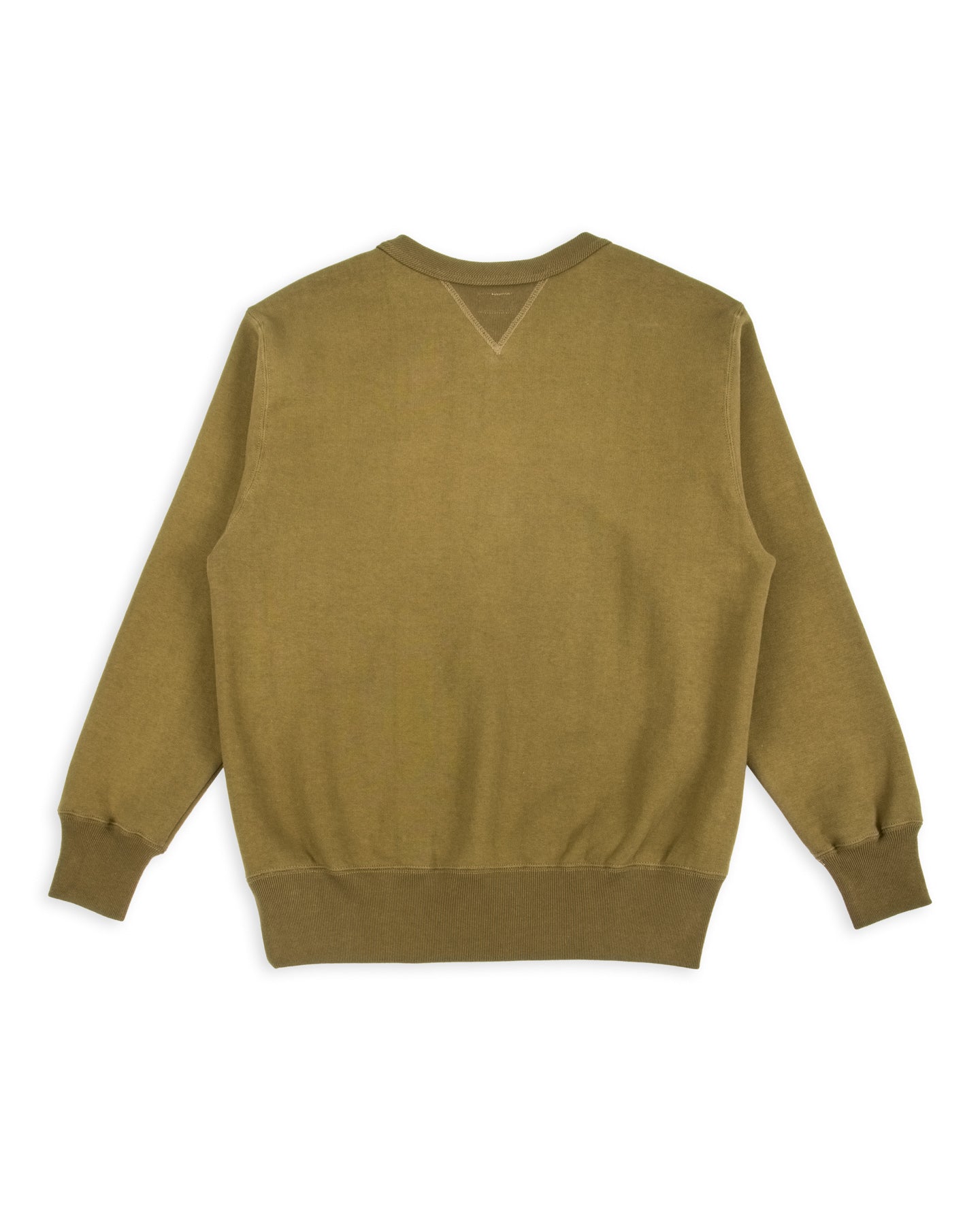 The Real McCoy's 10 oz Loopwheel Crewneck Sweatshirt - Olive - Standard & Strange