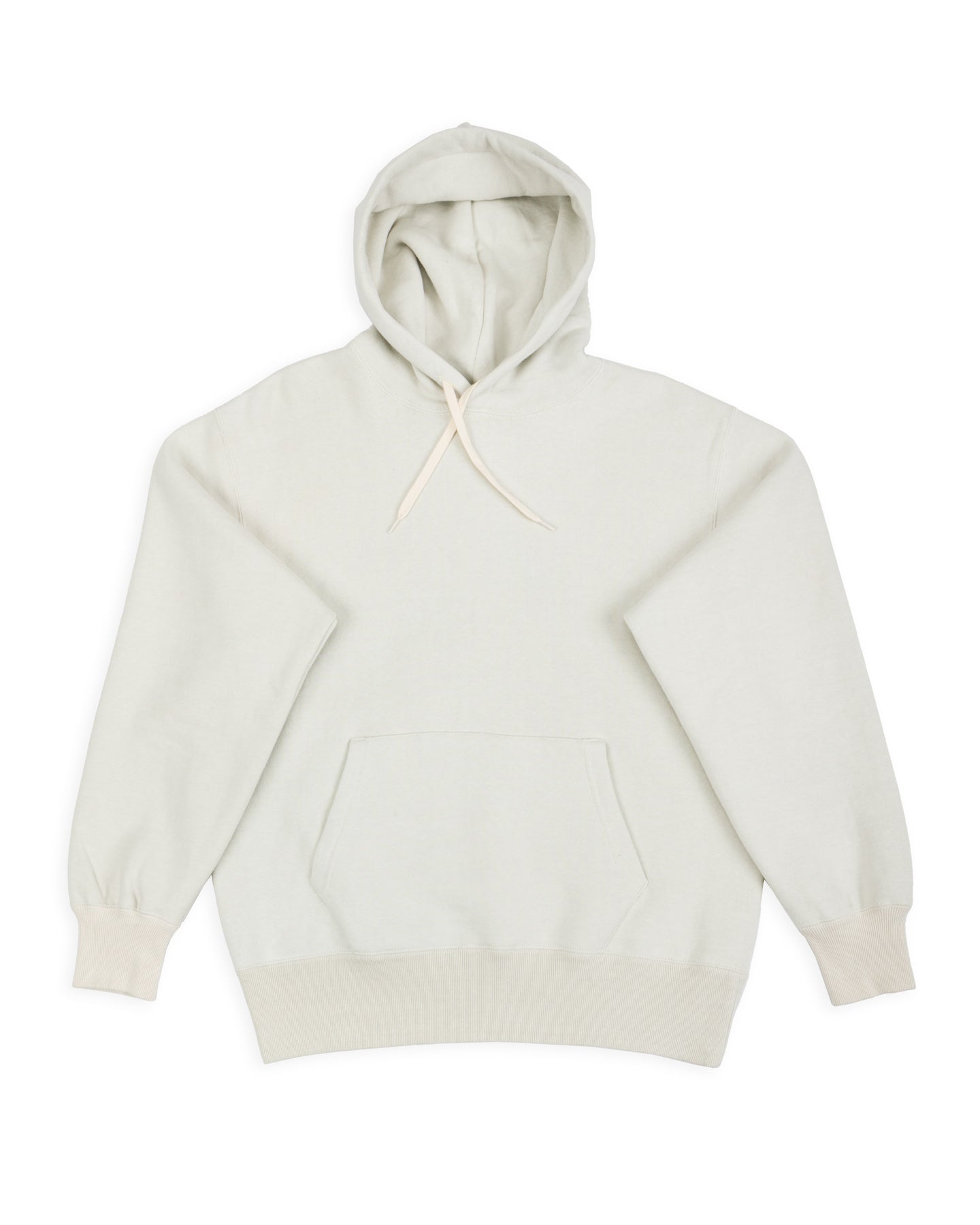 The Real McCoy's 10 oz Loopwheel Hooded Sweatshirt - Milk - Standard & Strange