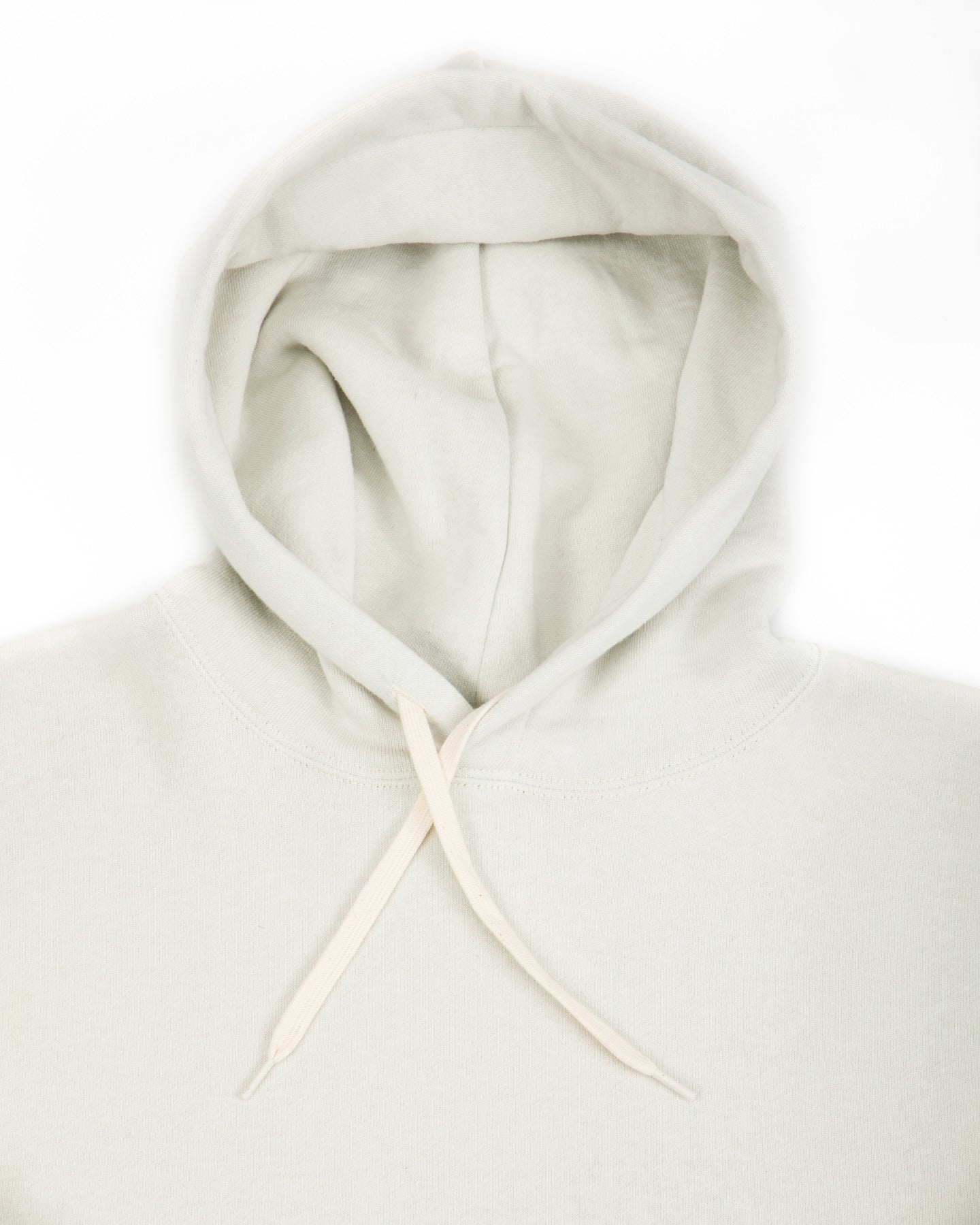 The Real McCoy's 10 oz Loopwheel Hooded Sweatshirt - Milk - Standard & Strange