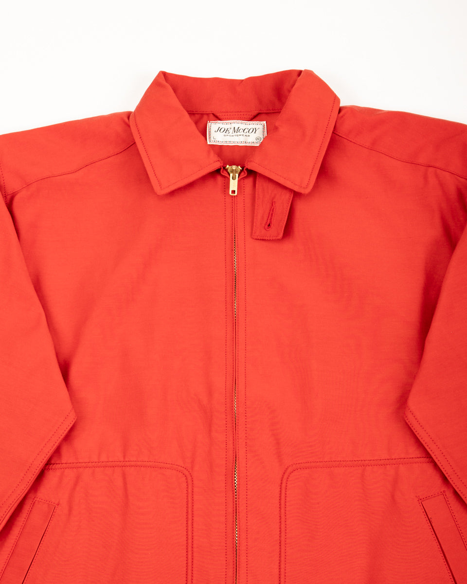 The Real McCoy's All-Weather Swing Jacket - Red - Standard & Strange