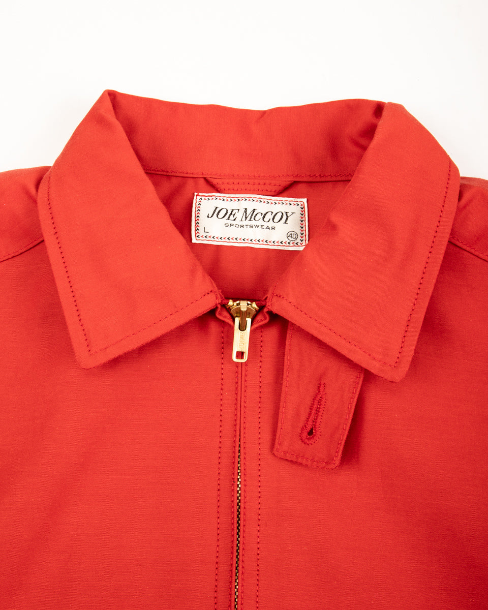 The Real McCoy's All-Weather Swing Jacket - Red - Standard & Strange