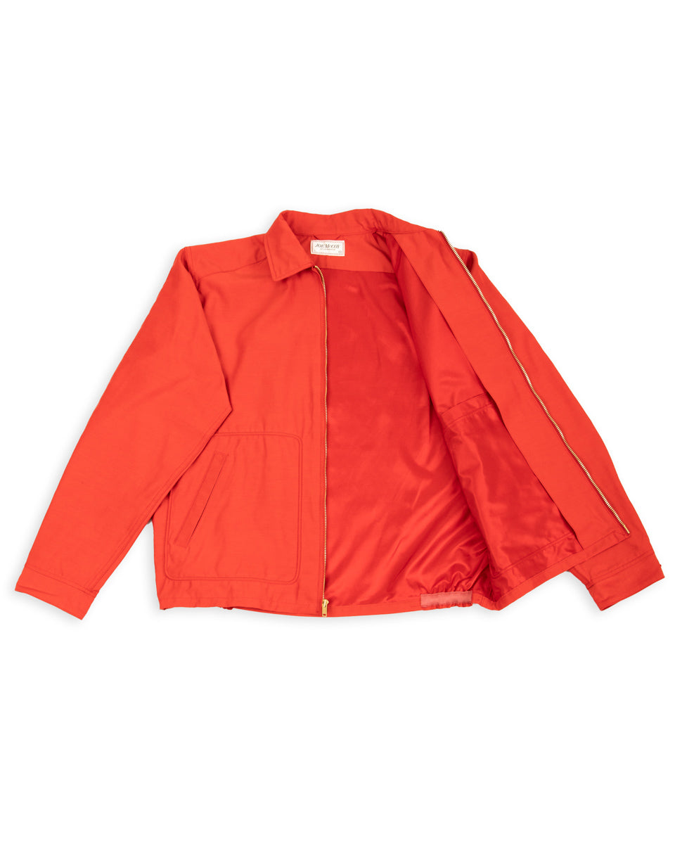 The Real McCoy's All-Weather Swing Jacket - Red - Standard & Strange