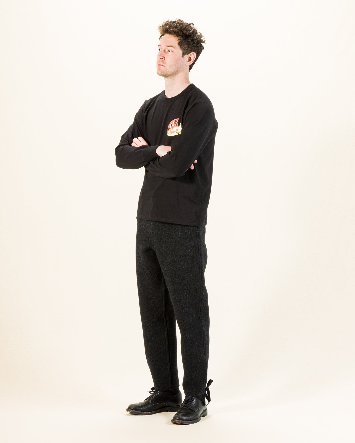 Buco L/S Tee /LOOK AT HOW BUCO DID IT! - Black
