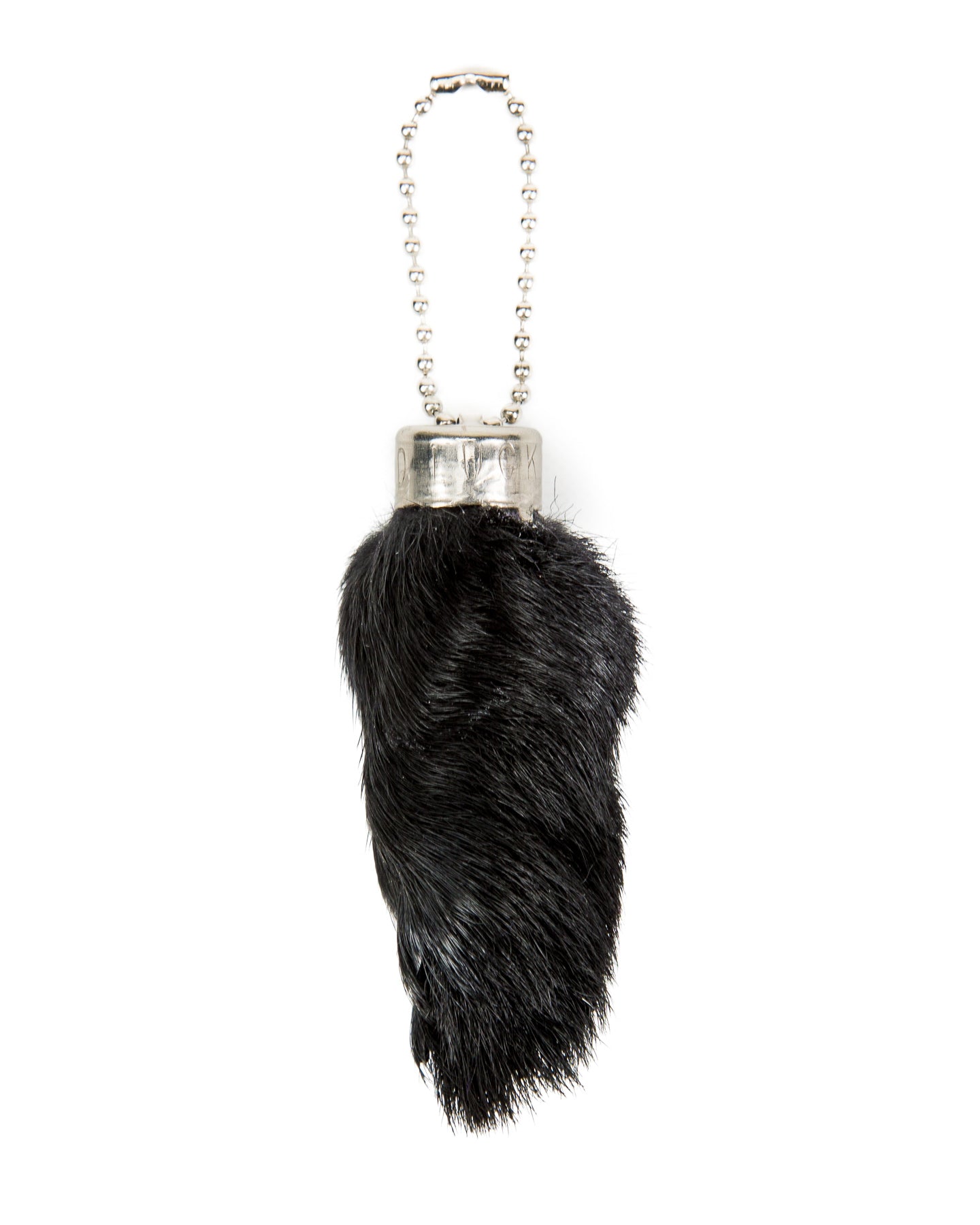 The Real McCoy's Buco Rabbit Foot Key Chain - Black - Standard & Strange