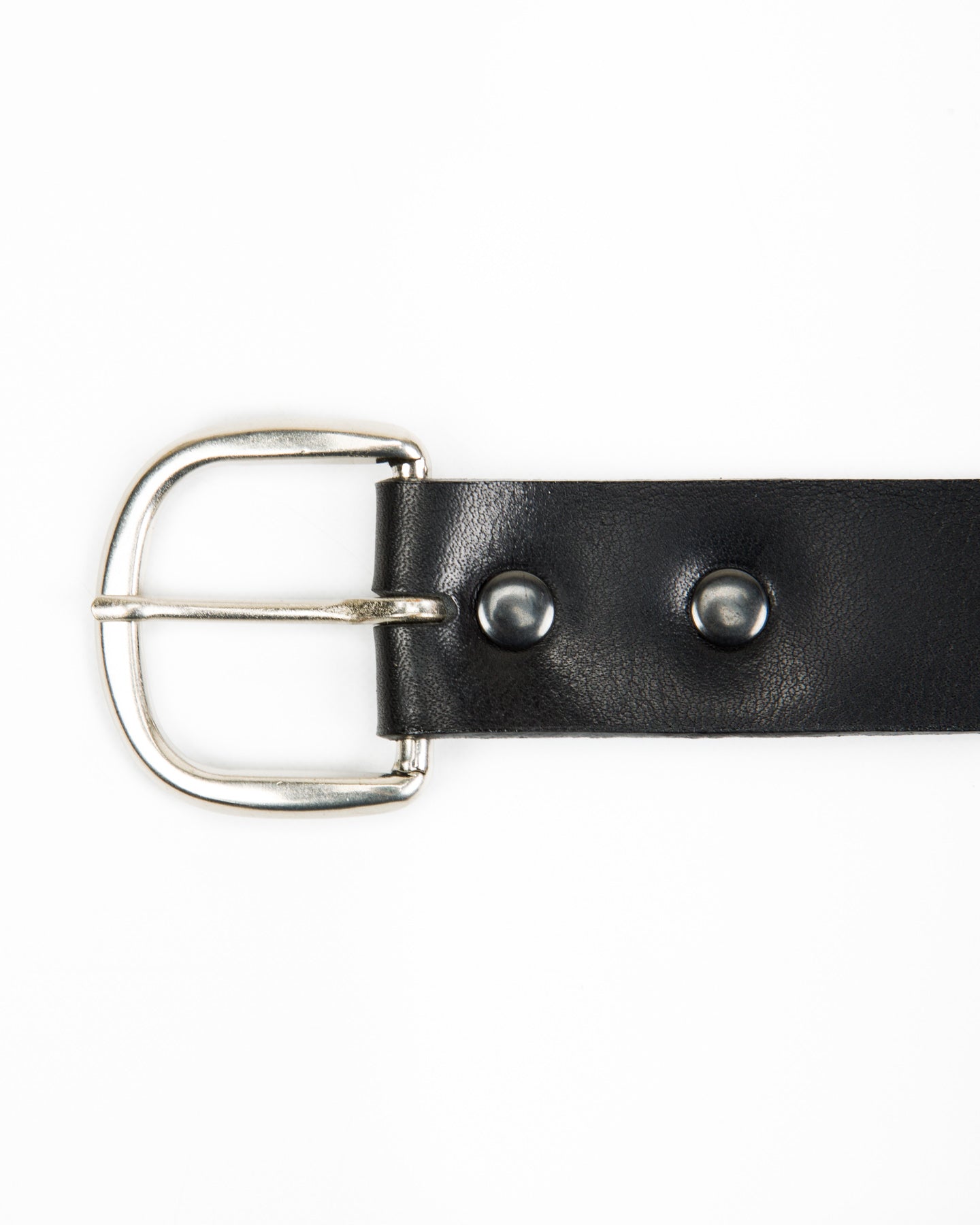 The Real McCoy's Joe McCoy Narrow Width Belt - Black - Standard & Strange