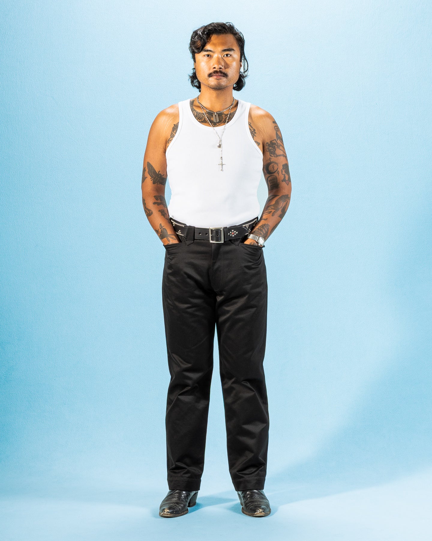 The Real McCoy's McCOY's 2pcs PACK UNDERSHIRT - White - Standard & Strange