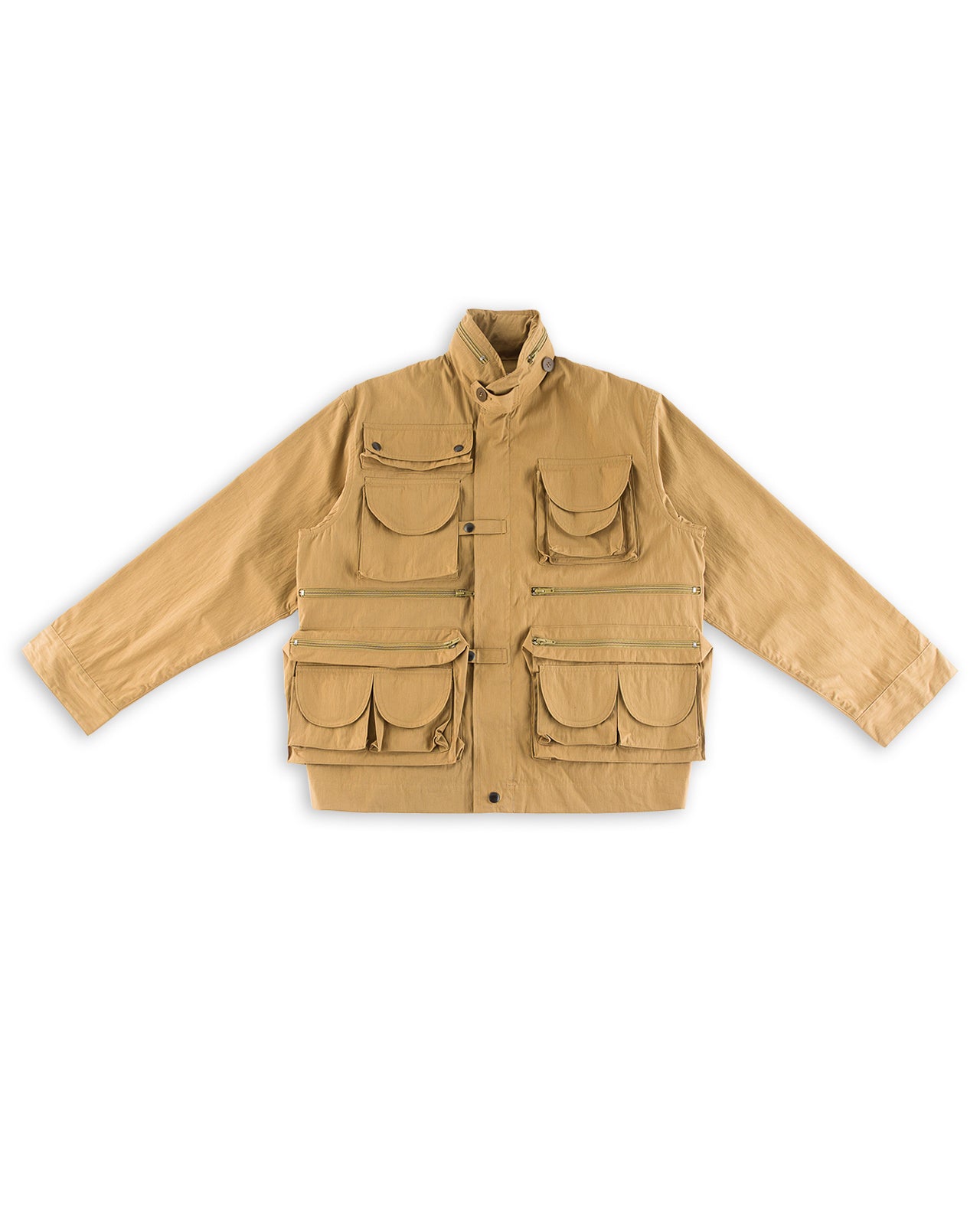 The Real McCoy's Photographer Utility Jacket - Beige - Standard & Strange