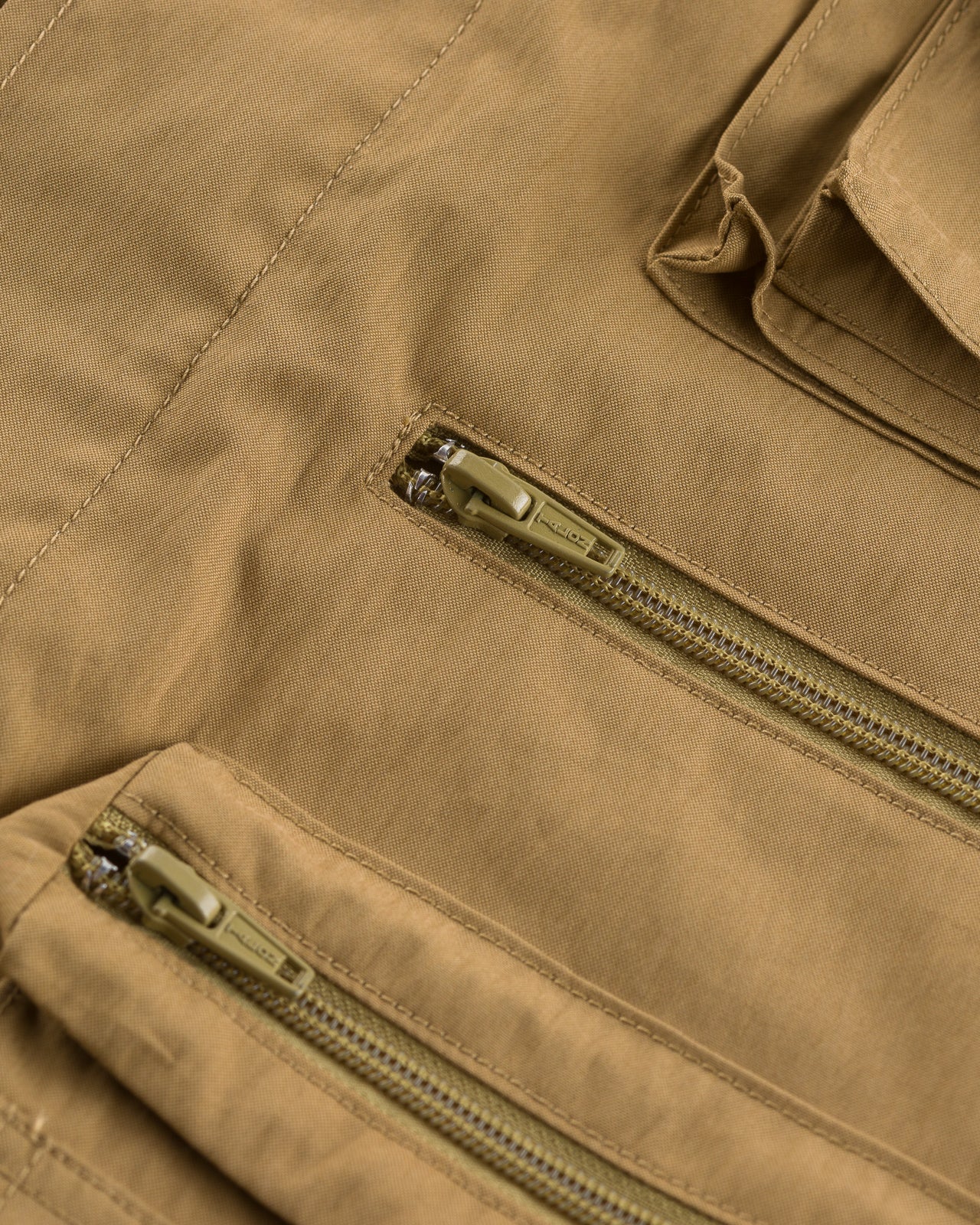 The Real McCoy's Photographer Utility Jacket - Beige - Standard & Strange