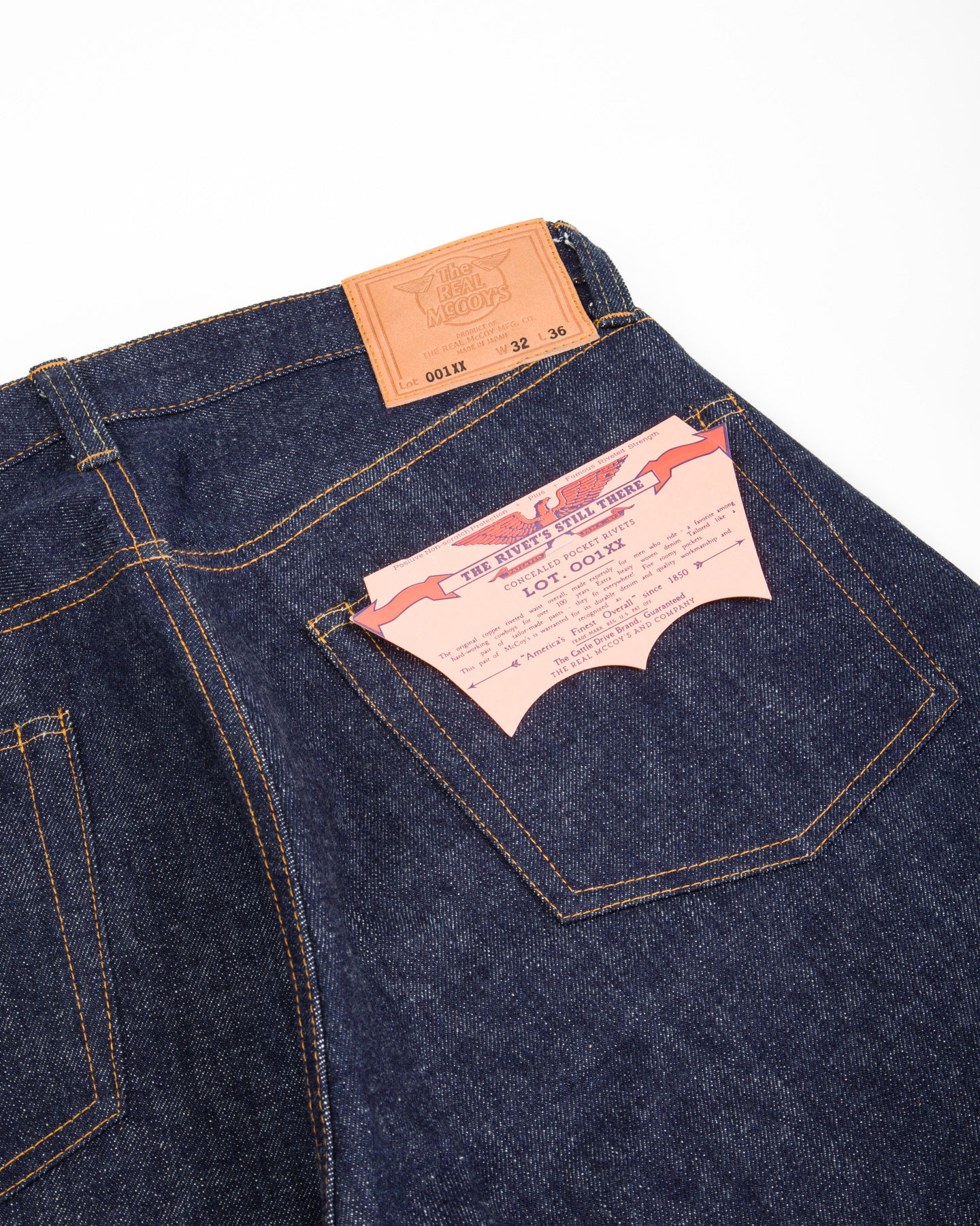 The Real McCoy's THE REAL McCOY'S LOT.001 - Indigo - Standard & Strange