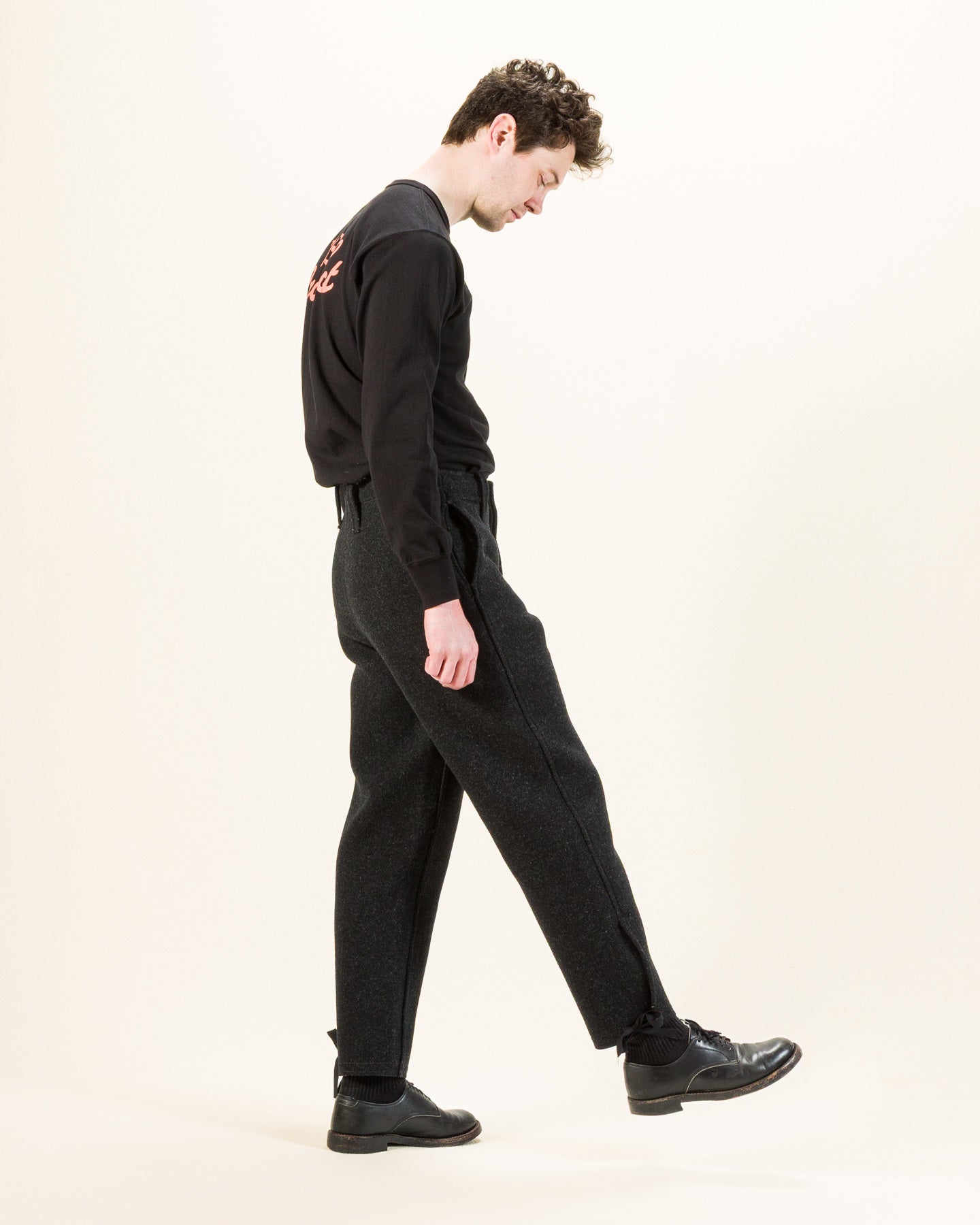 The Real McCoy's U.S. Navy Submarine Trousers - Charcoal - Standard & Strange
