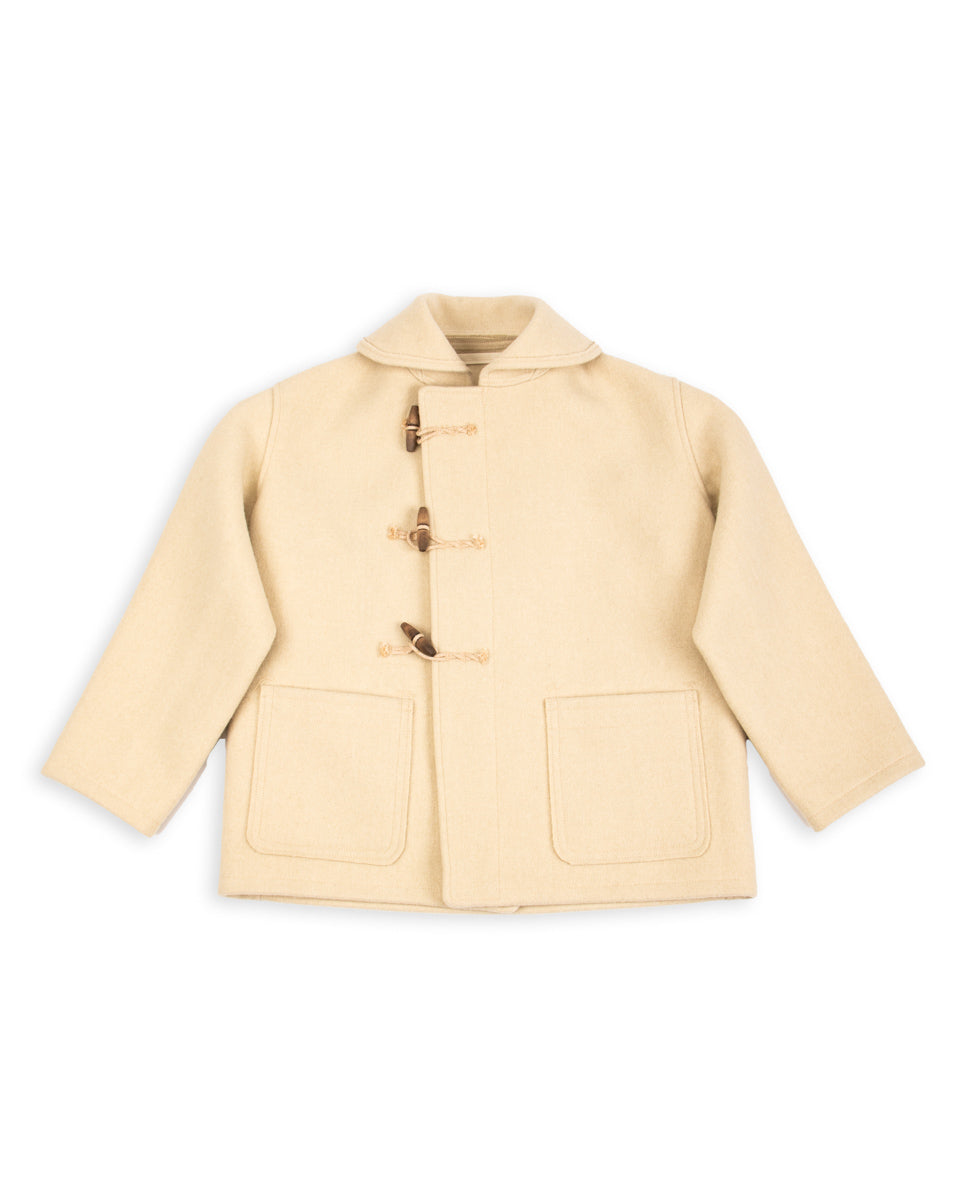 WWII British Fearnought Duffle Coat, ARP - Ecru – Standard & Strange