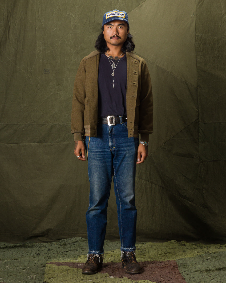 The Real McCoy's C.C.C. Wool Jacket - Olive - Standard & Strange