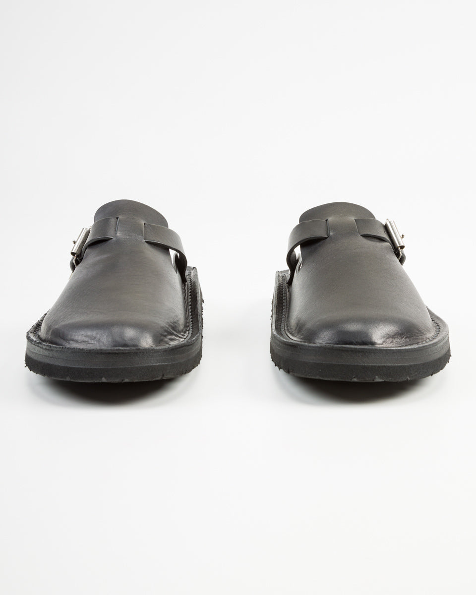 Tokyo Sandal Engineer Slip-On - Black - Standard & Strange