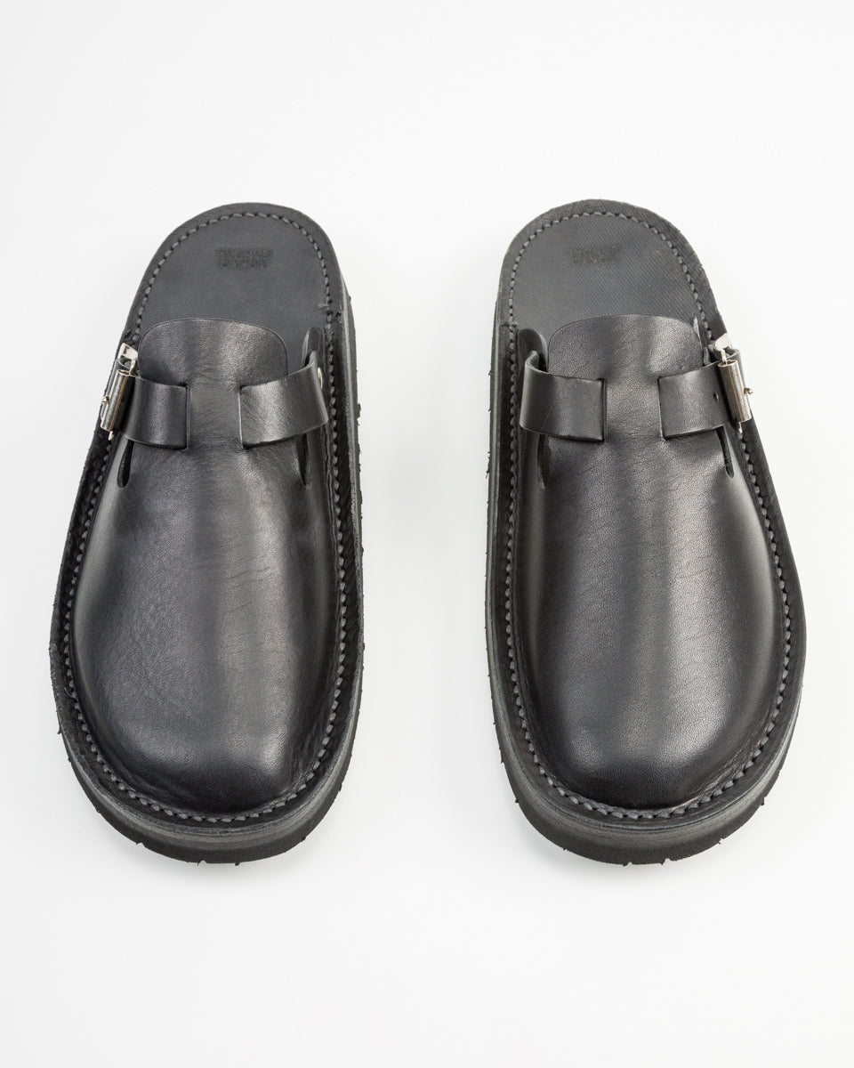 Tokyo Sandal Engineer Slip-On - Black - Standard & Strange