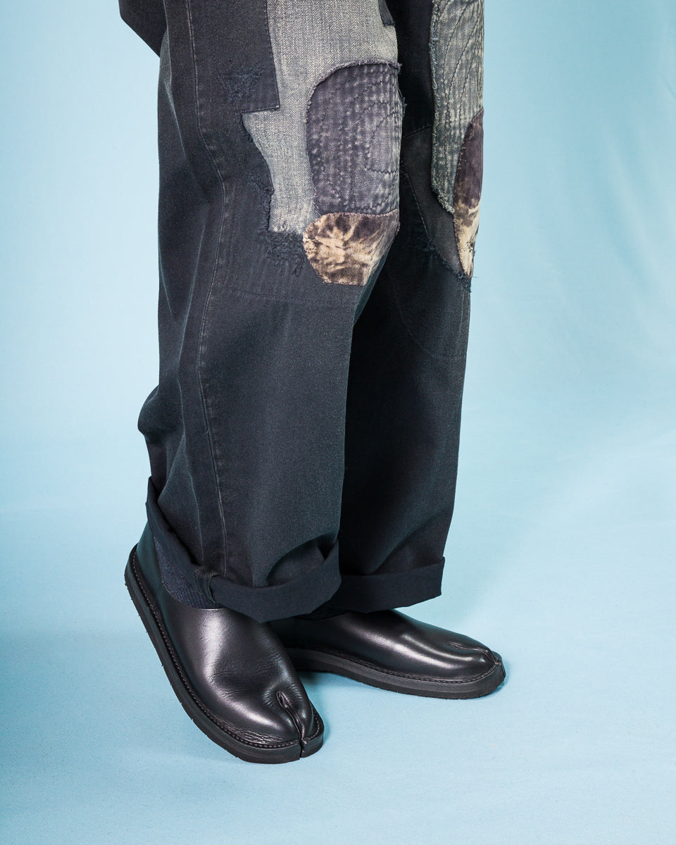 Tokyo Sandal Tabi Babouche - Black - Standard & Strange