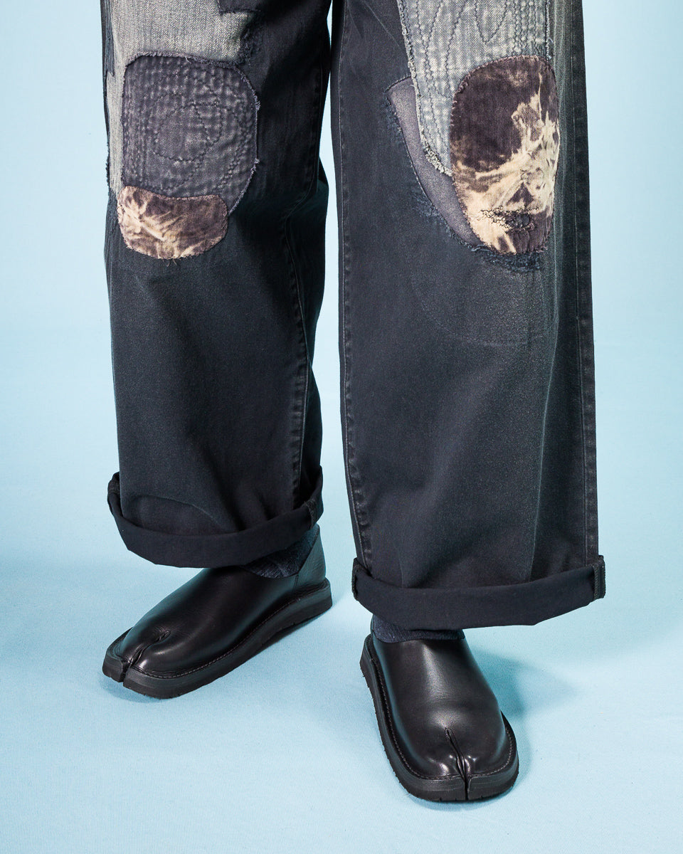 Tokyo Sandal Tabi Babouche - Black - Standard & Strange